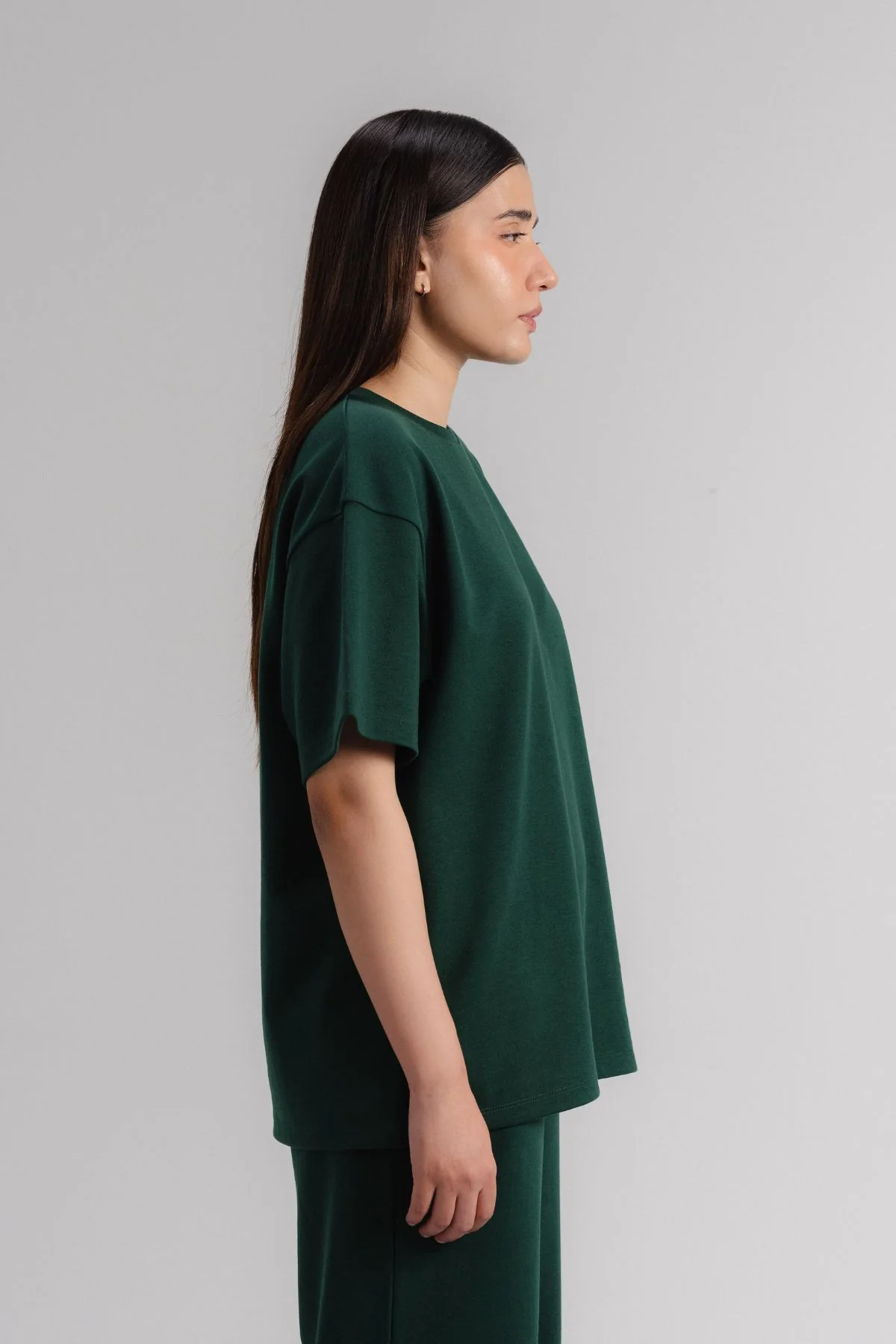 OVERSIZED - DOUBLE KNIT T-SHIRT - Image 3