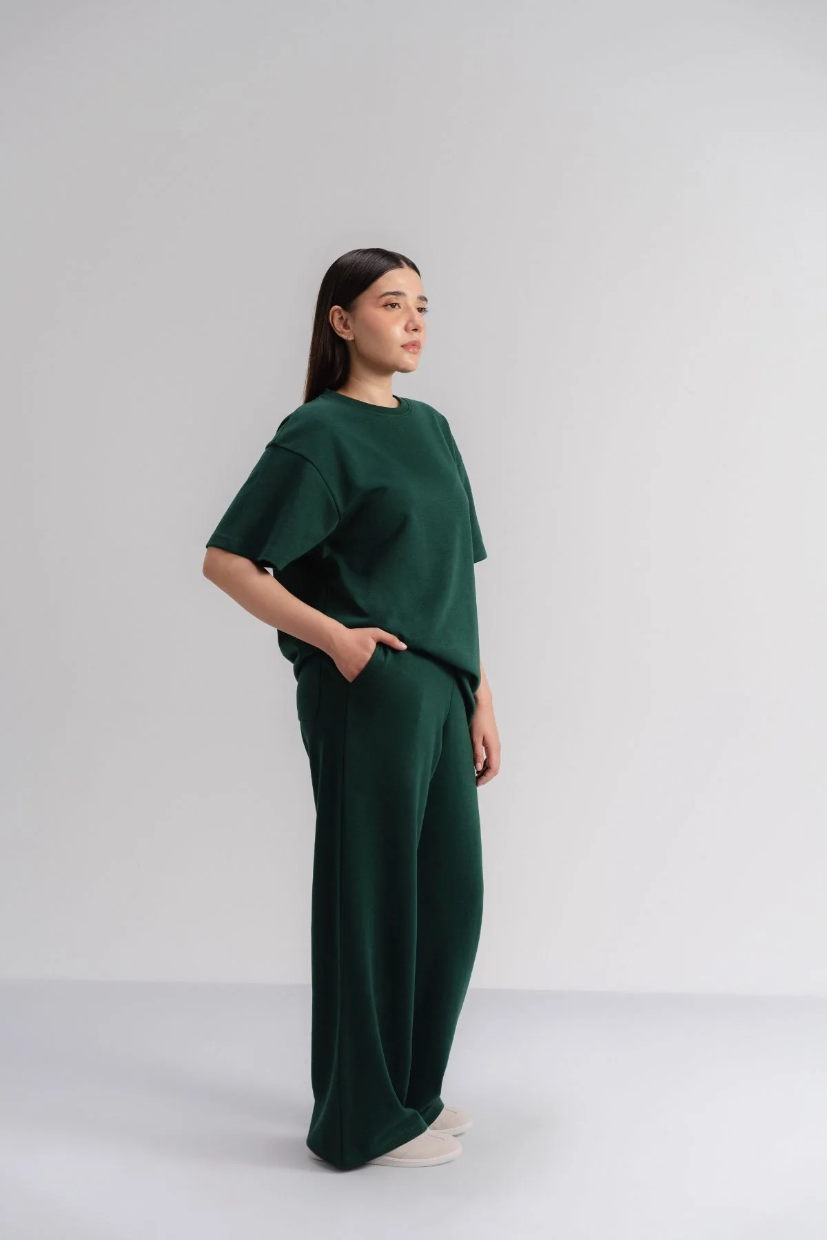 OVERSIZED - DOUBLE KNIT T-SHIRT - Image 5