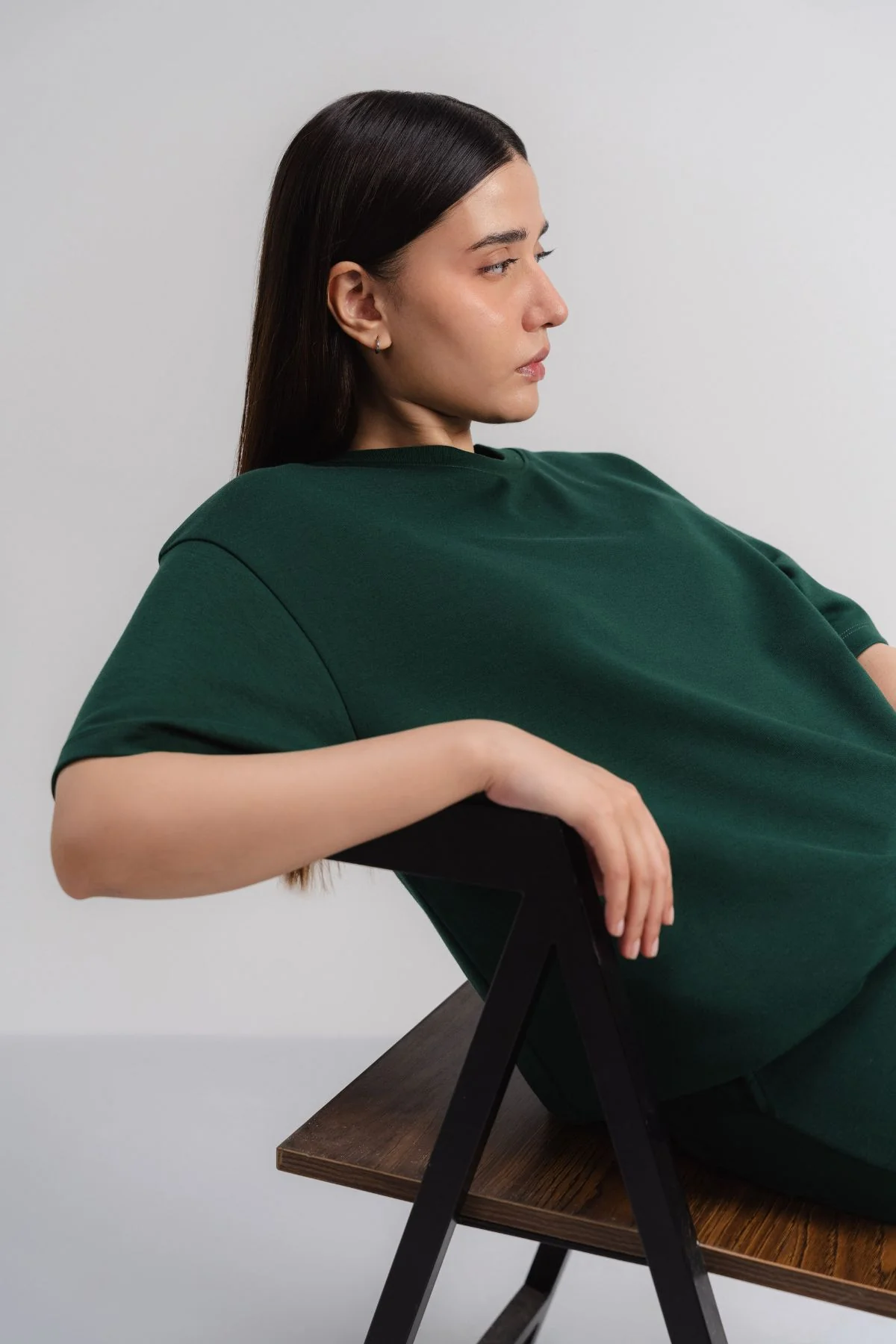 OVERSIZED - DOUBLE KNIT T-SHIRT - Image 6