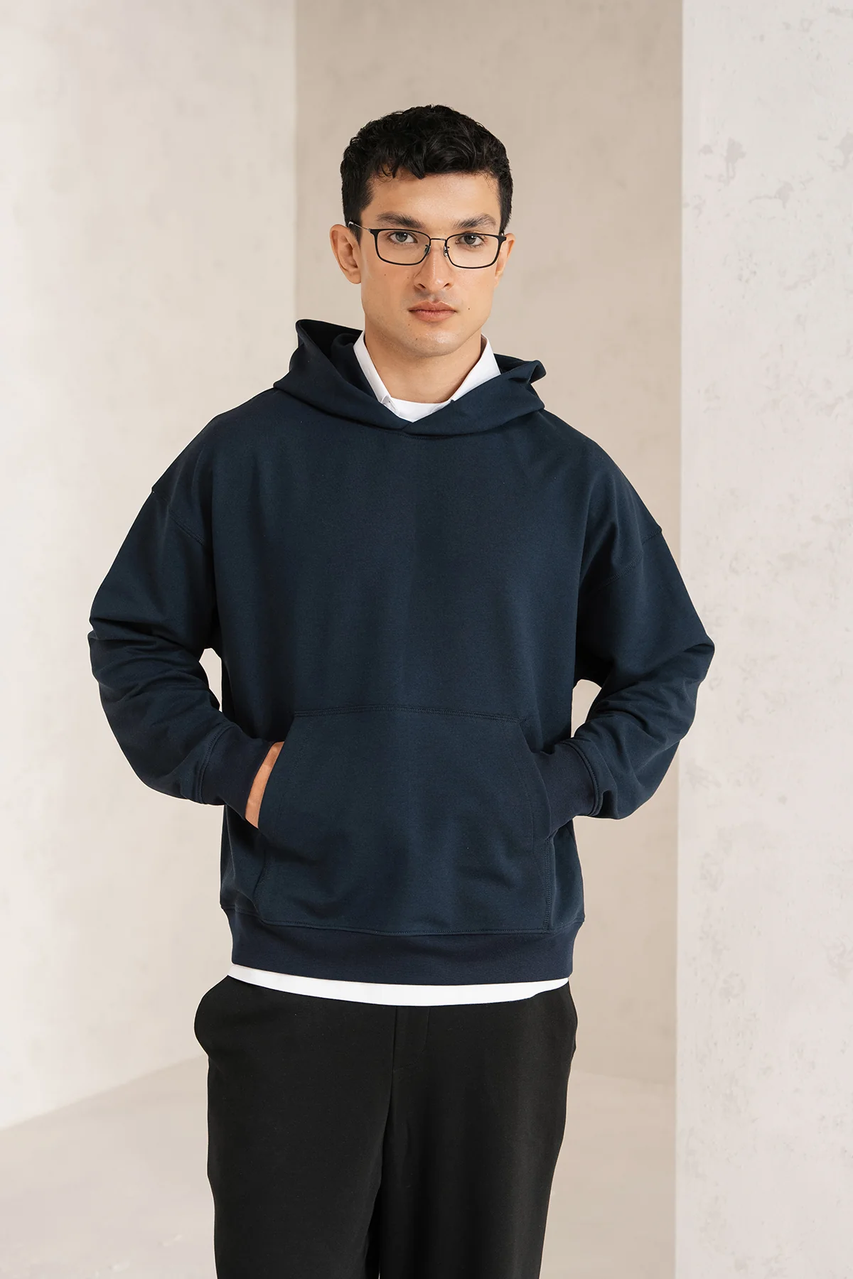 OVERSIZED HOODIE-FRENCH TERRY - Image 6
