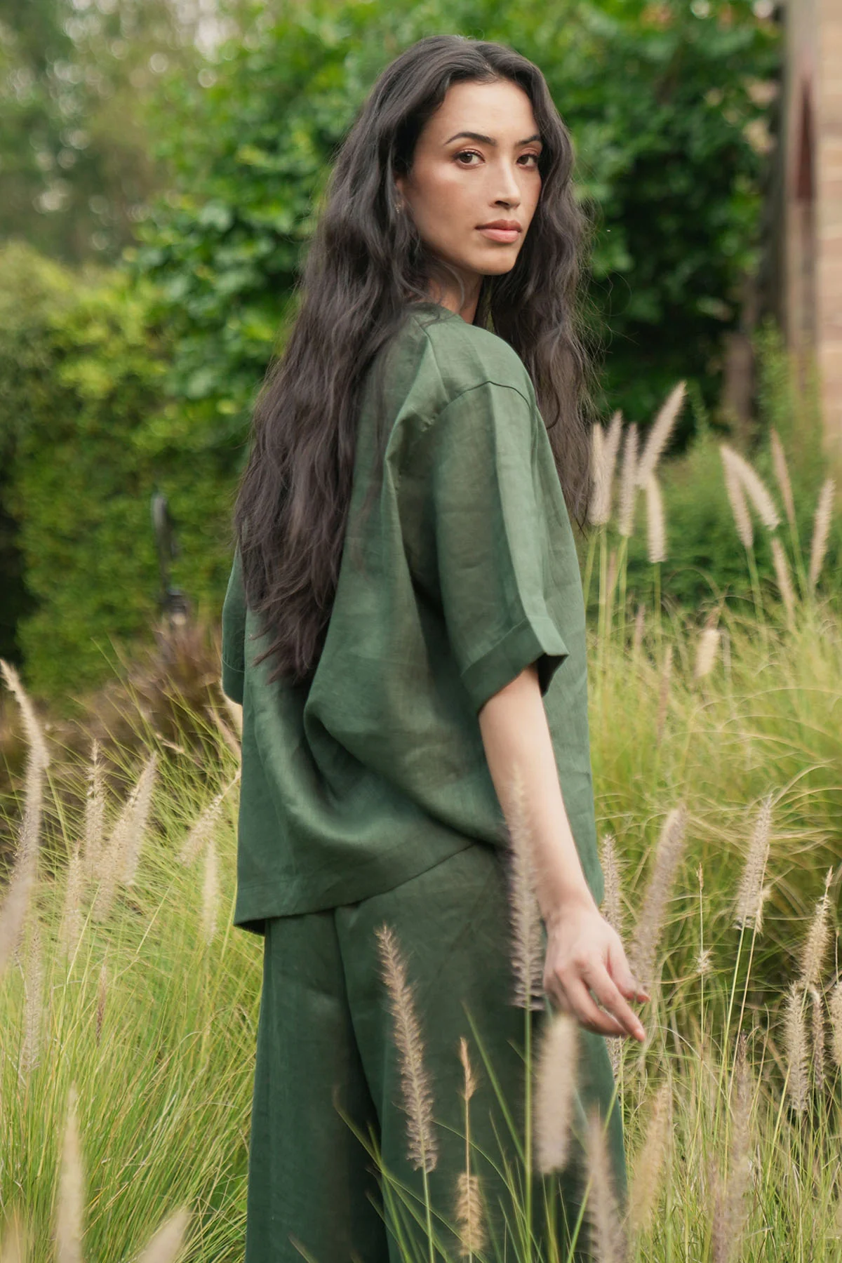 OVERSIZED SHIRT- 100% LINEN - Image 3