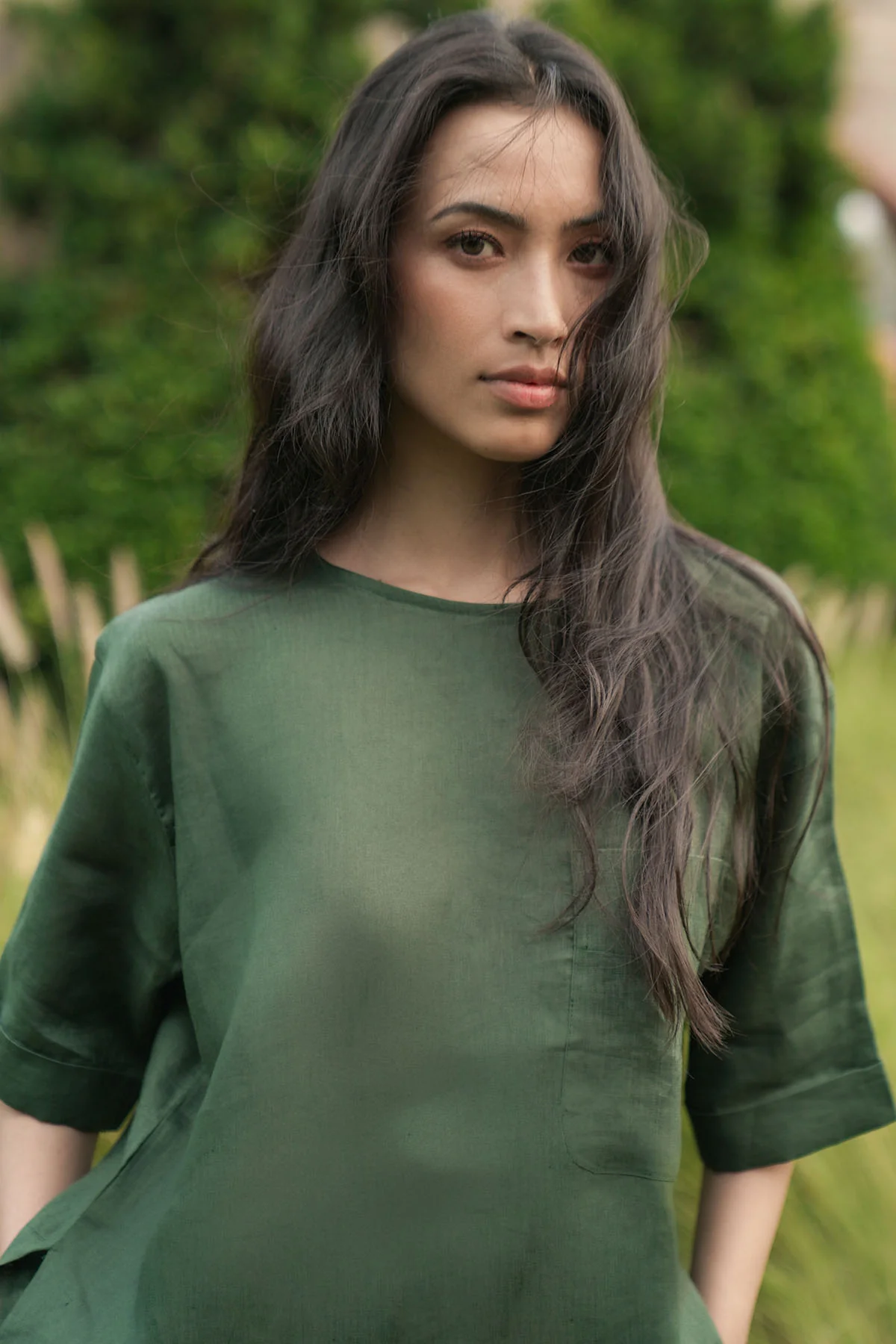 OVERSIZED SHIRT- 100% LINEN - Image 4