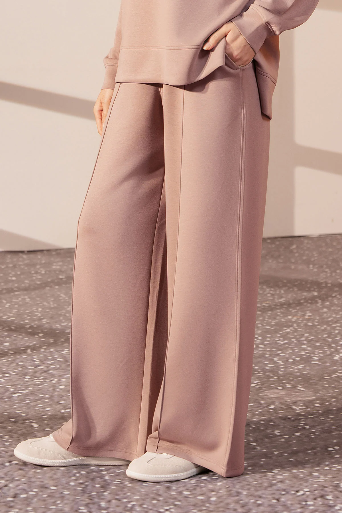 PLEATED WIDE LEG TROUSER CLOUDLUX - Image 2