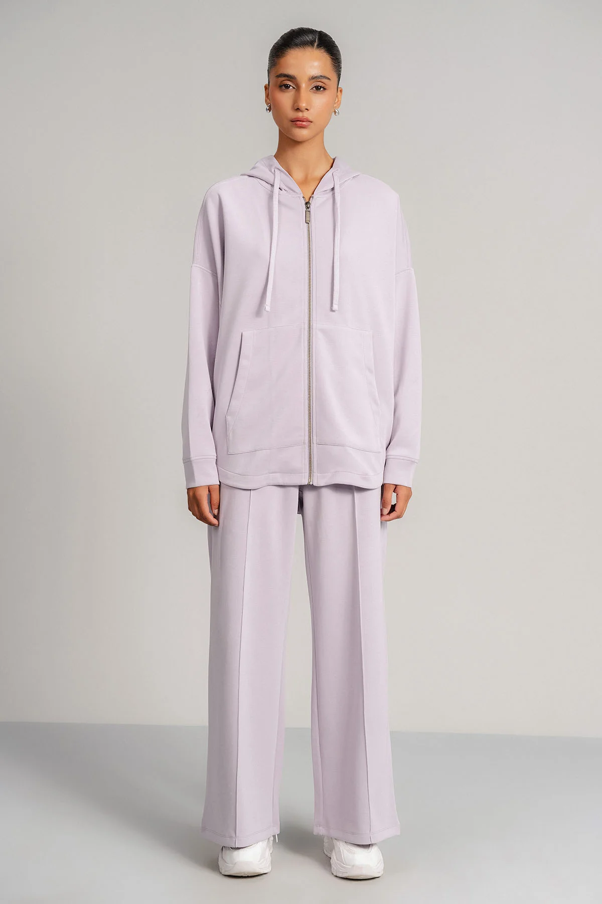 PLEATED WIDE TROUSER CLOUDLUX LIGHT - Image 4