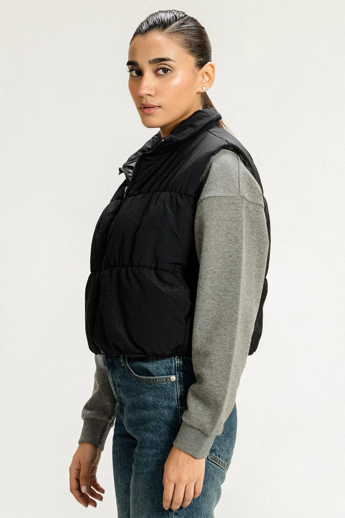 CROPPED PUFFER JACKET - Image 10