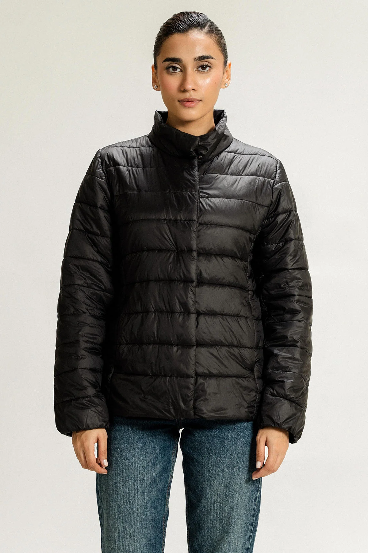 FULL SLEEVES PUFFER JACKET - Image 6