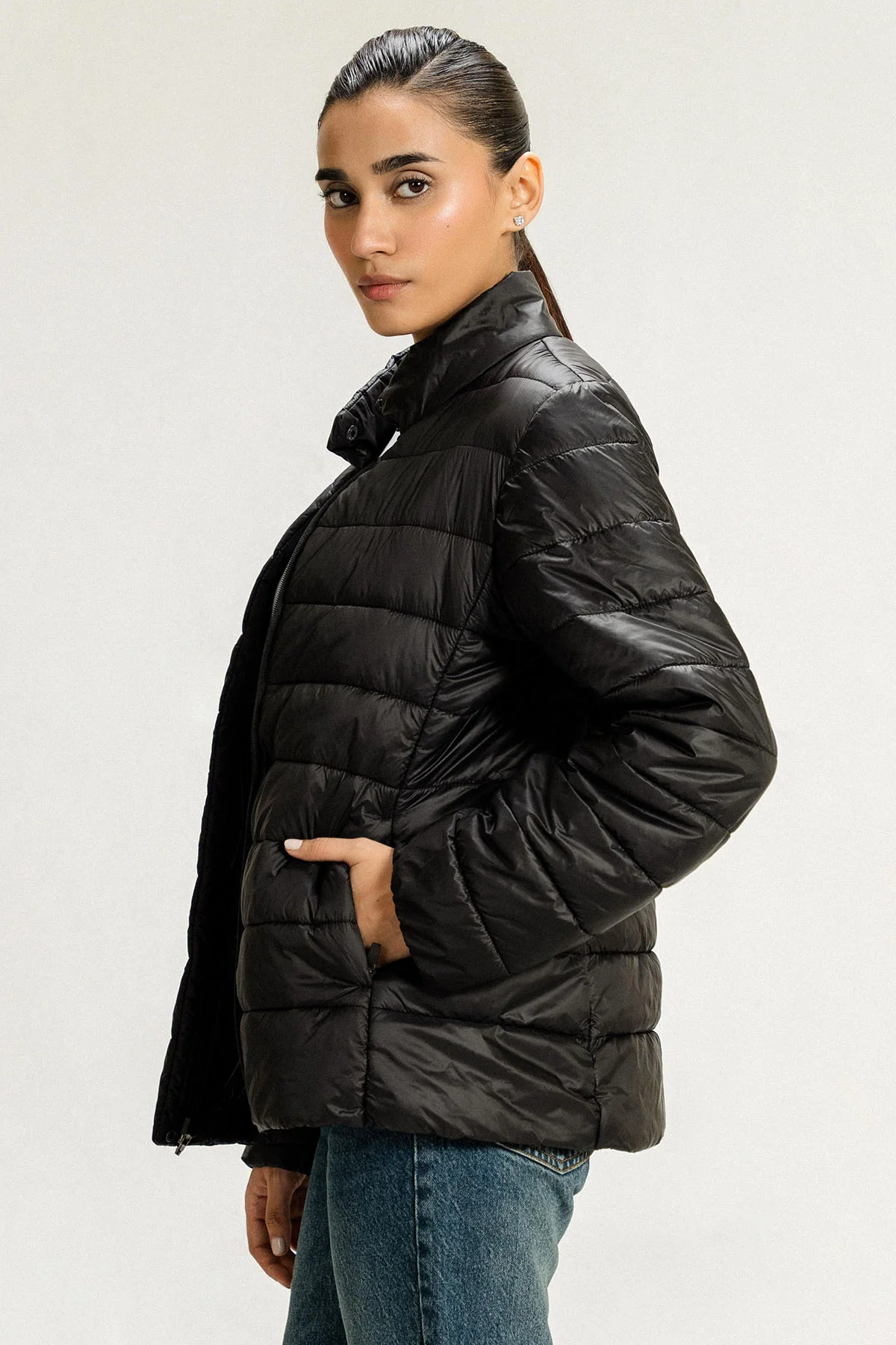 FULL SLEEVES PUFFER JACKET - Image 8