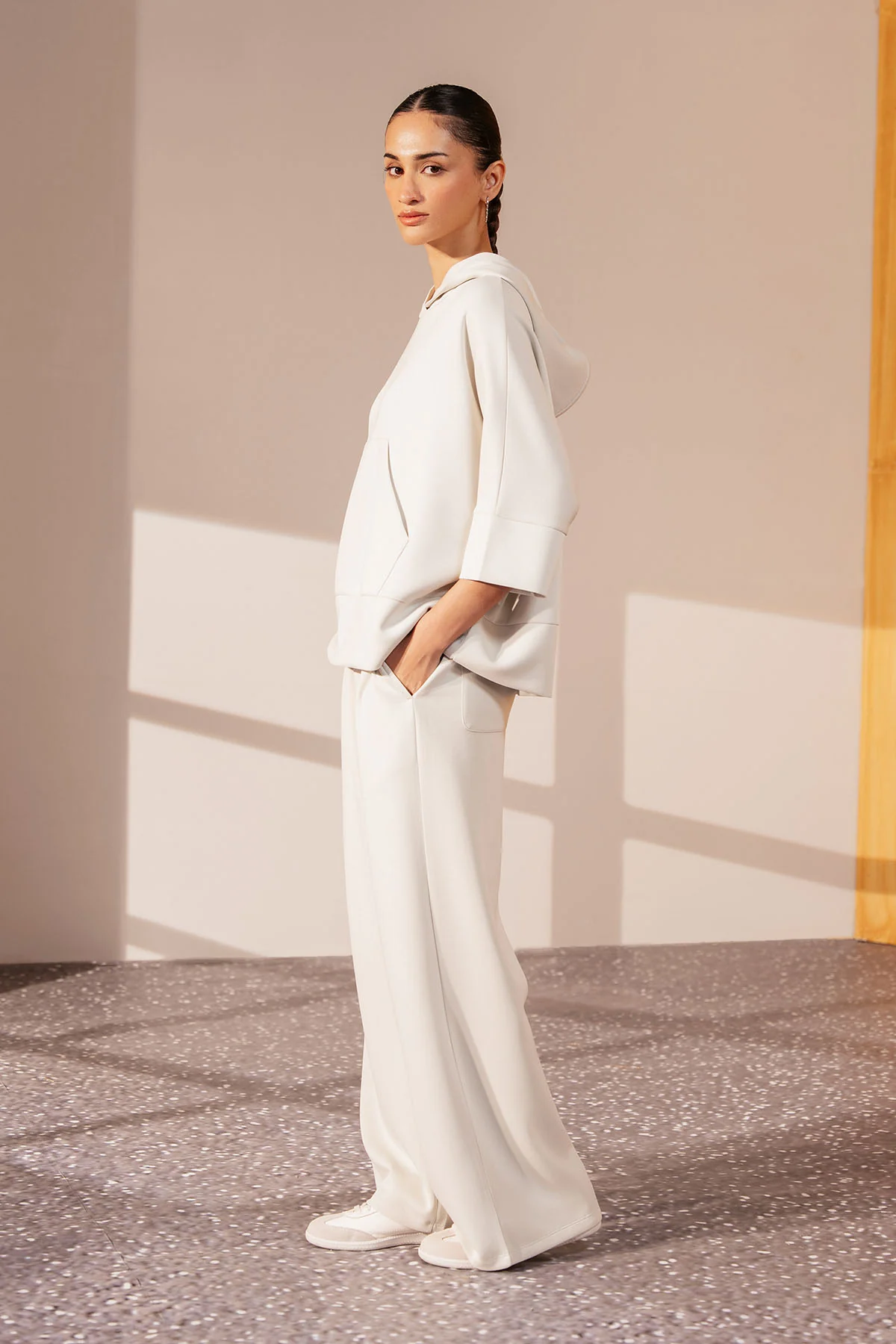 QUARTER SLEEVE OVERSIZED TOP-CLOUDLUX-LIGHT - Image 5