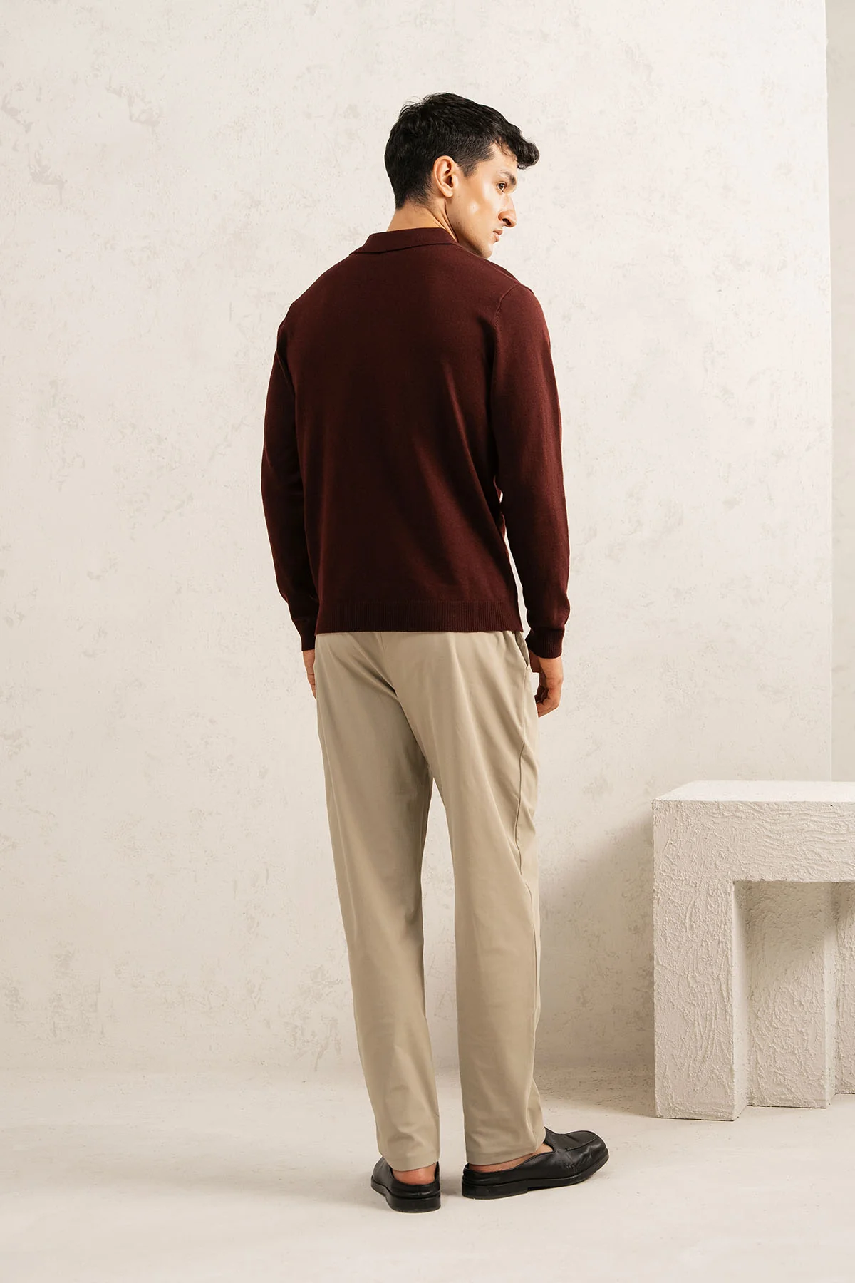REFINED POLO SWEATER - Image 3