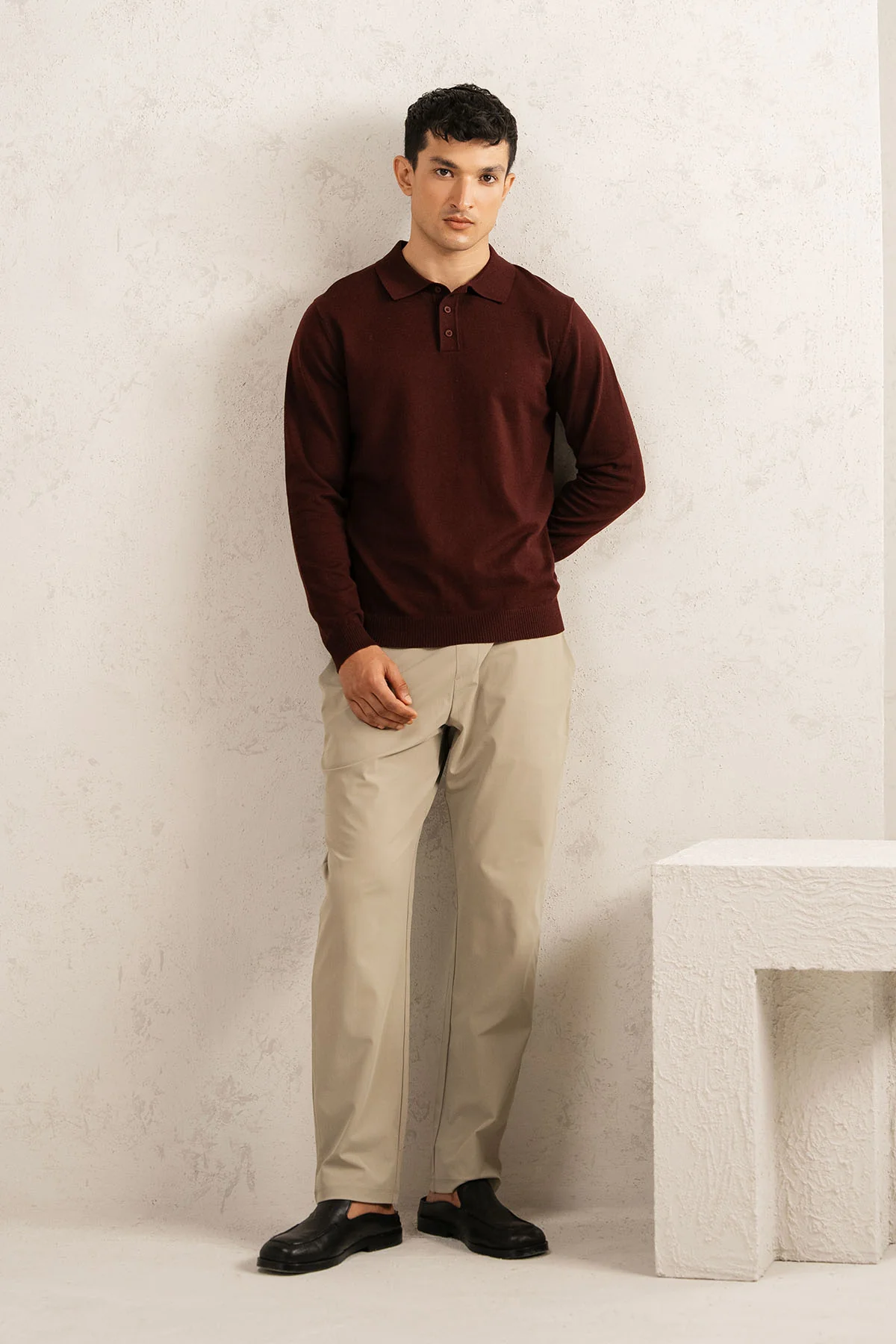 REFINED POLO SWEATER - Image 5
