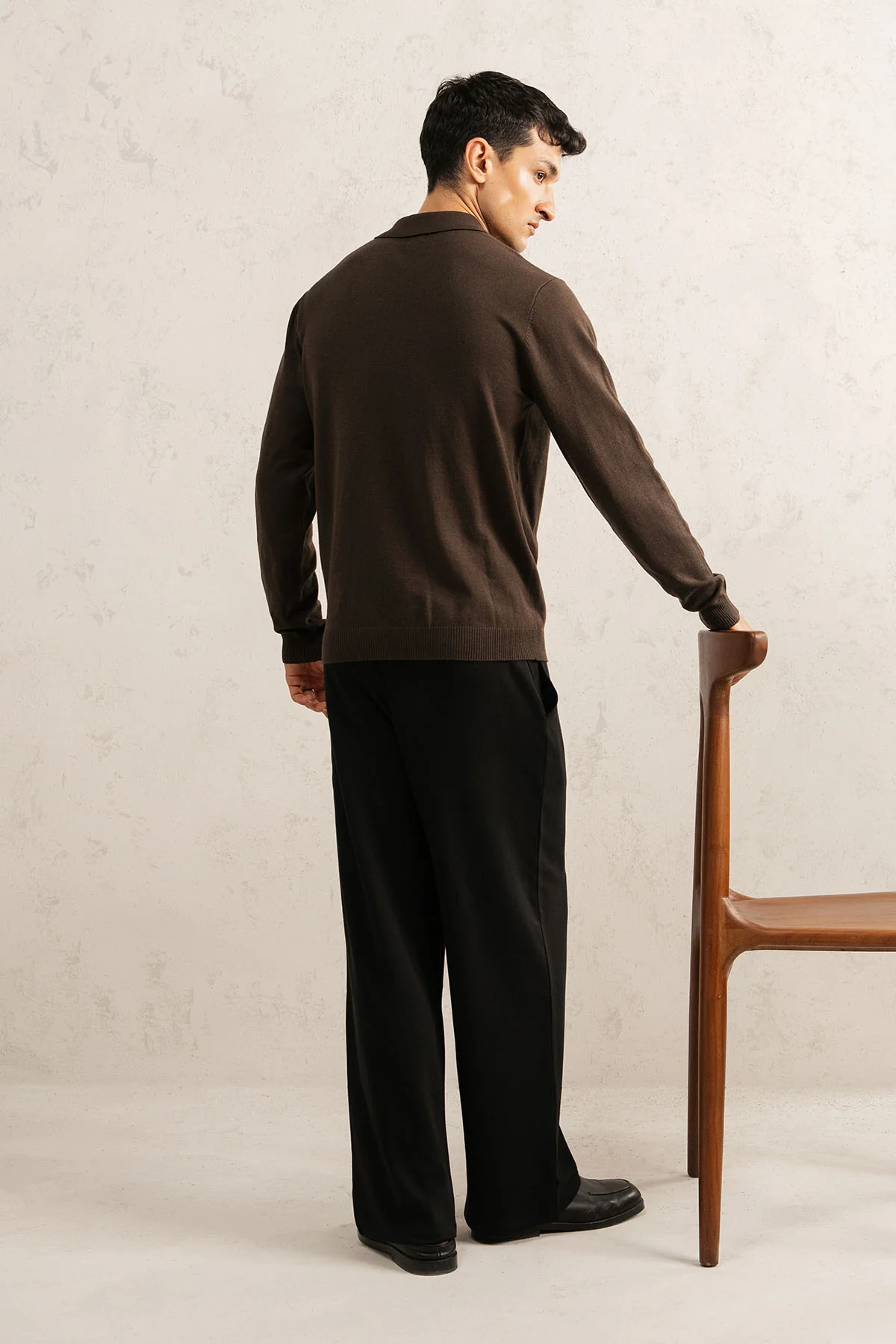 REFINED POLO SWEATER - Image 3