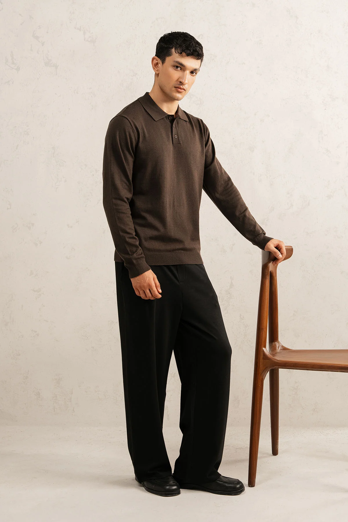 REFINED POLO SWEATER - Image 5