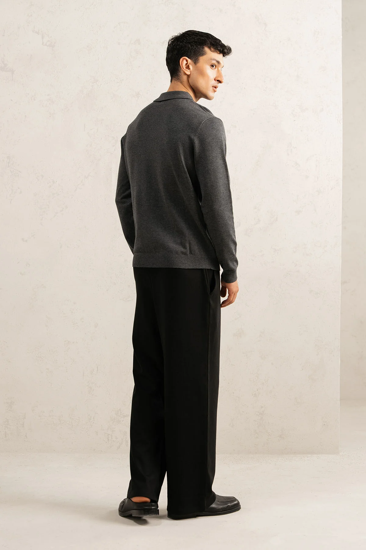 REFINED POLO SWEATER - Image 3