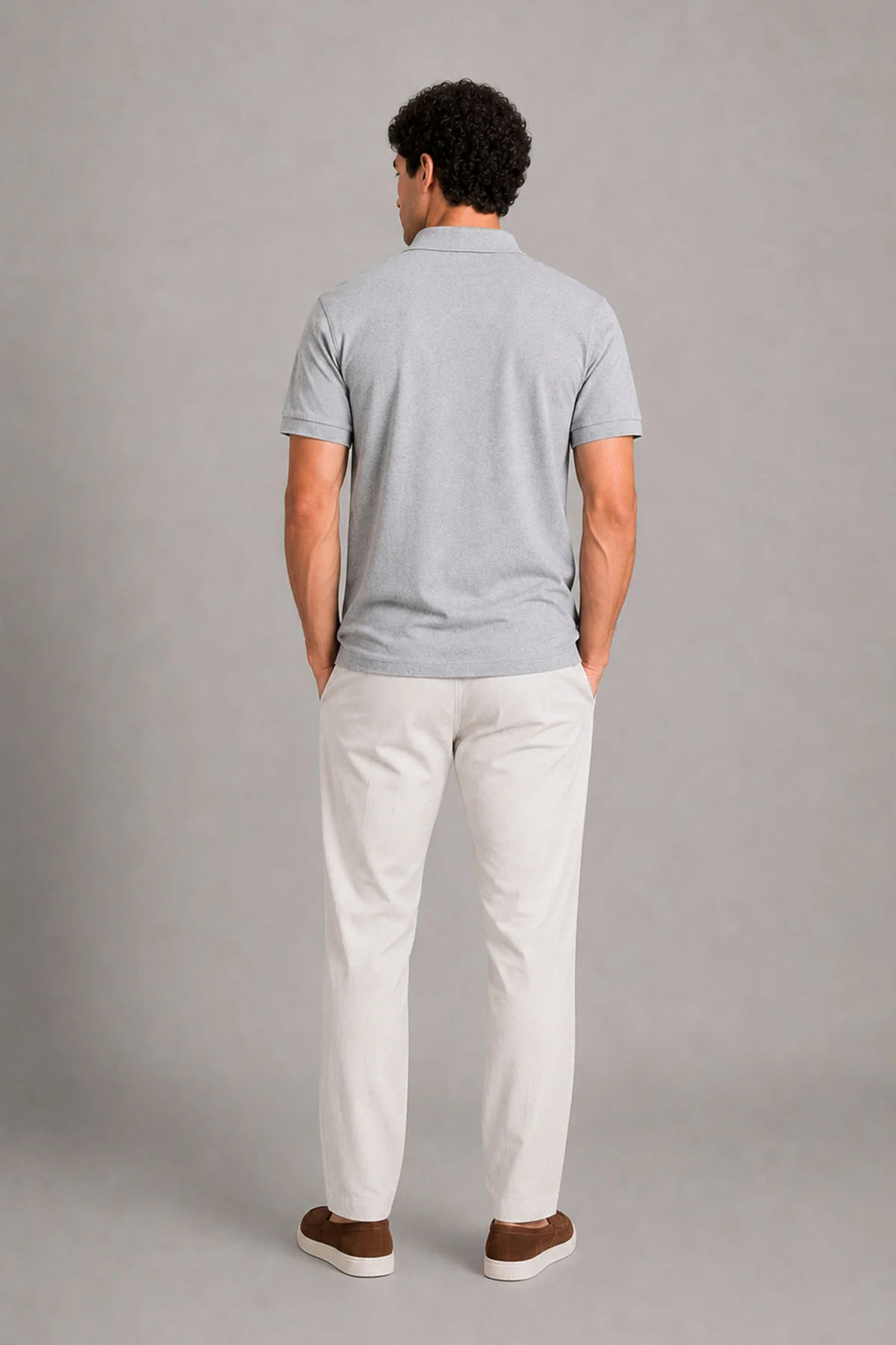 REGULAR FIT SUPIMA POLO - Image 4