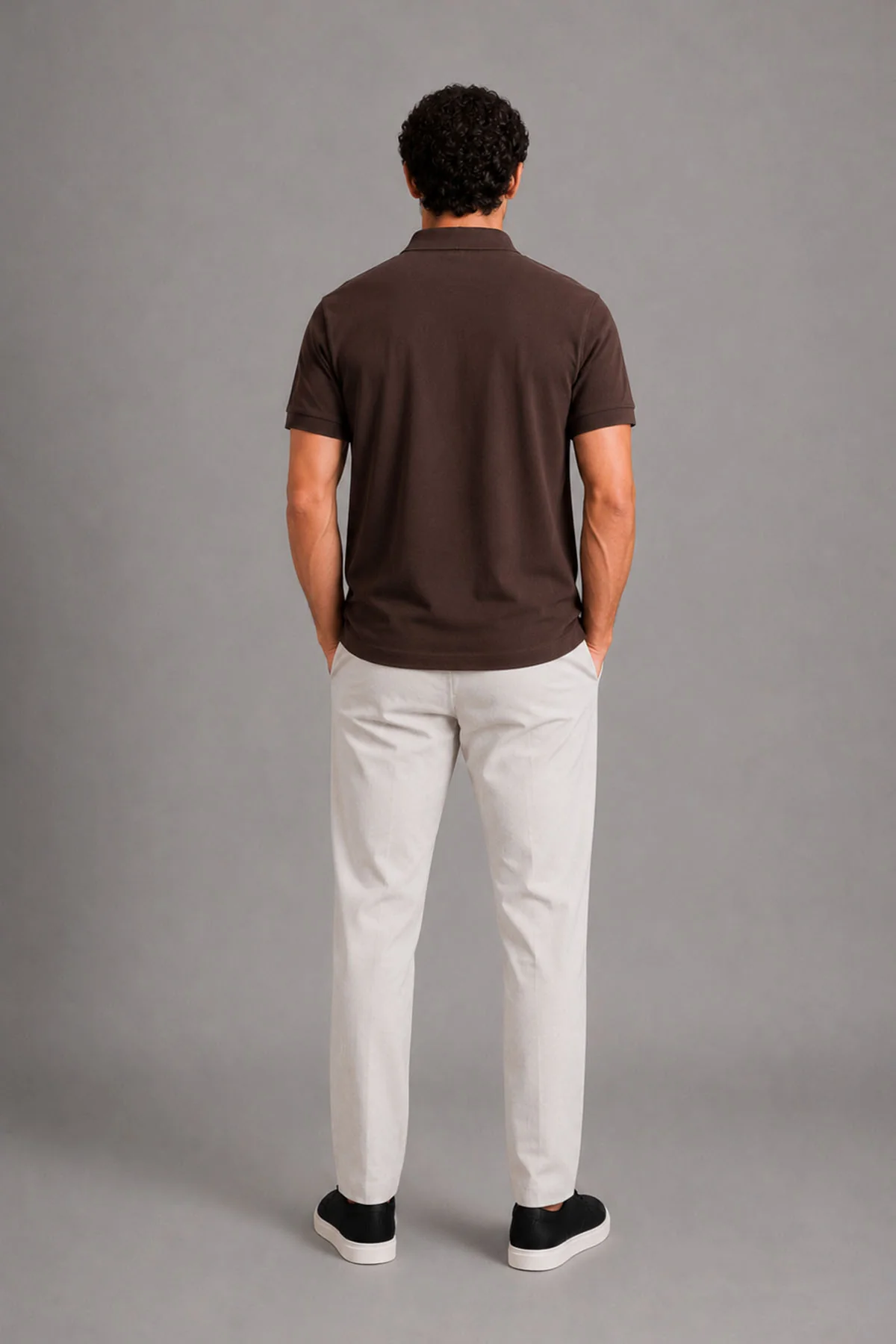 REGULAR FIT SUPIMA POLO - Image 4