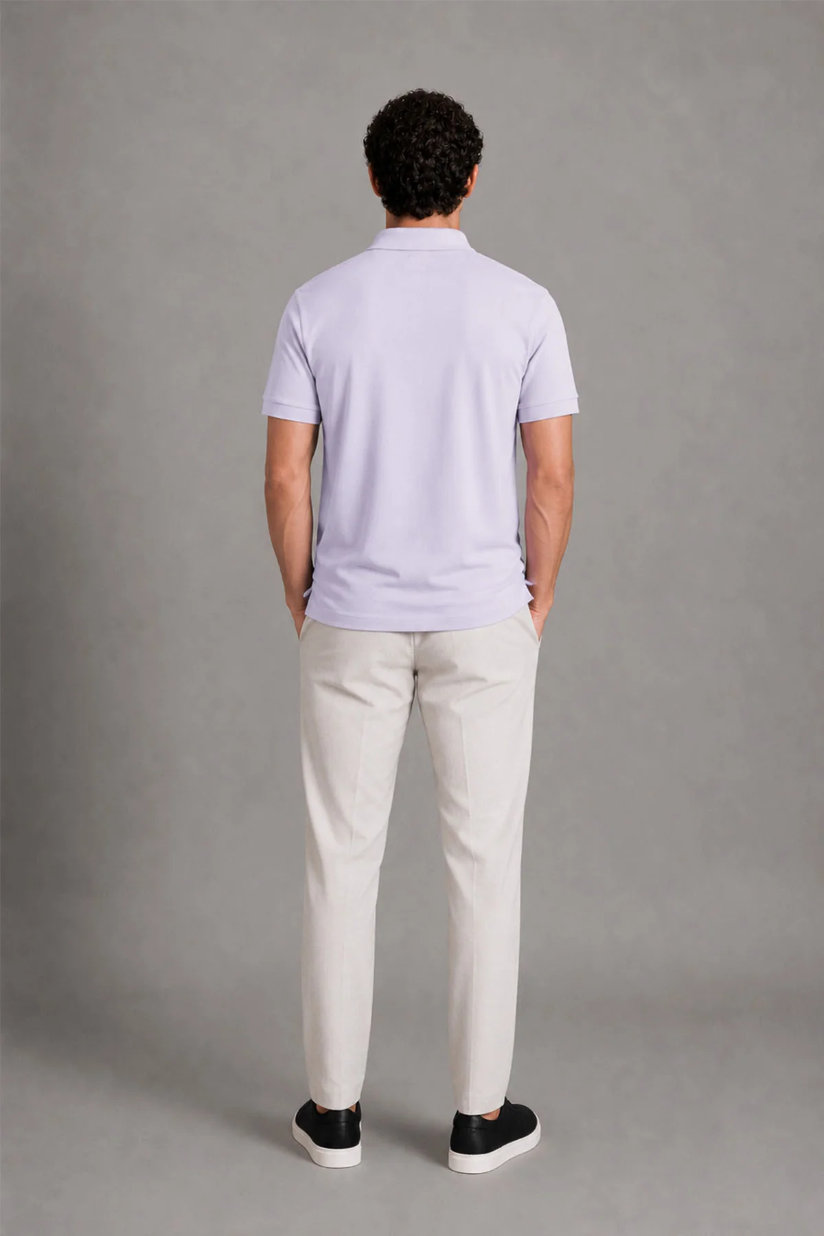 REGULAR FIT SUPIMA POLO - Image 4