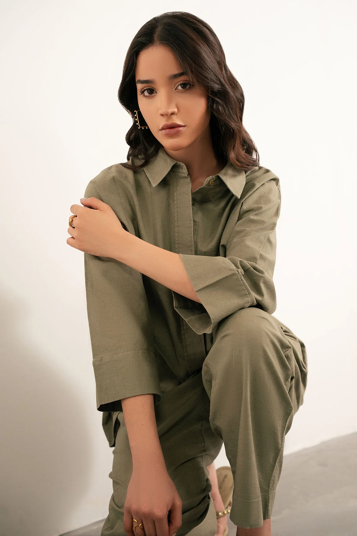 RELAXED LINEN PANTS - Image 3