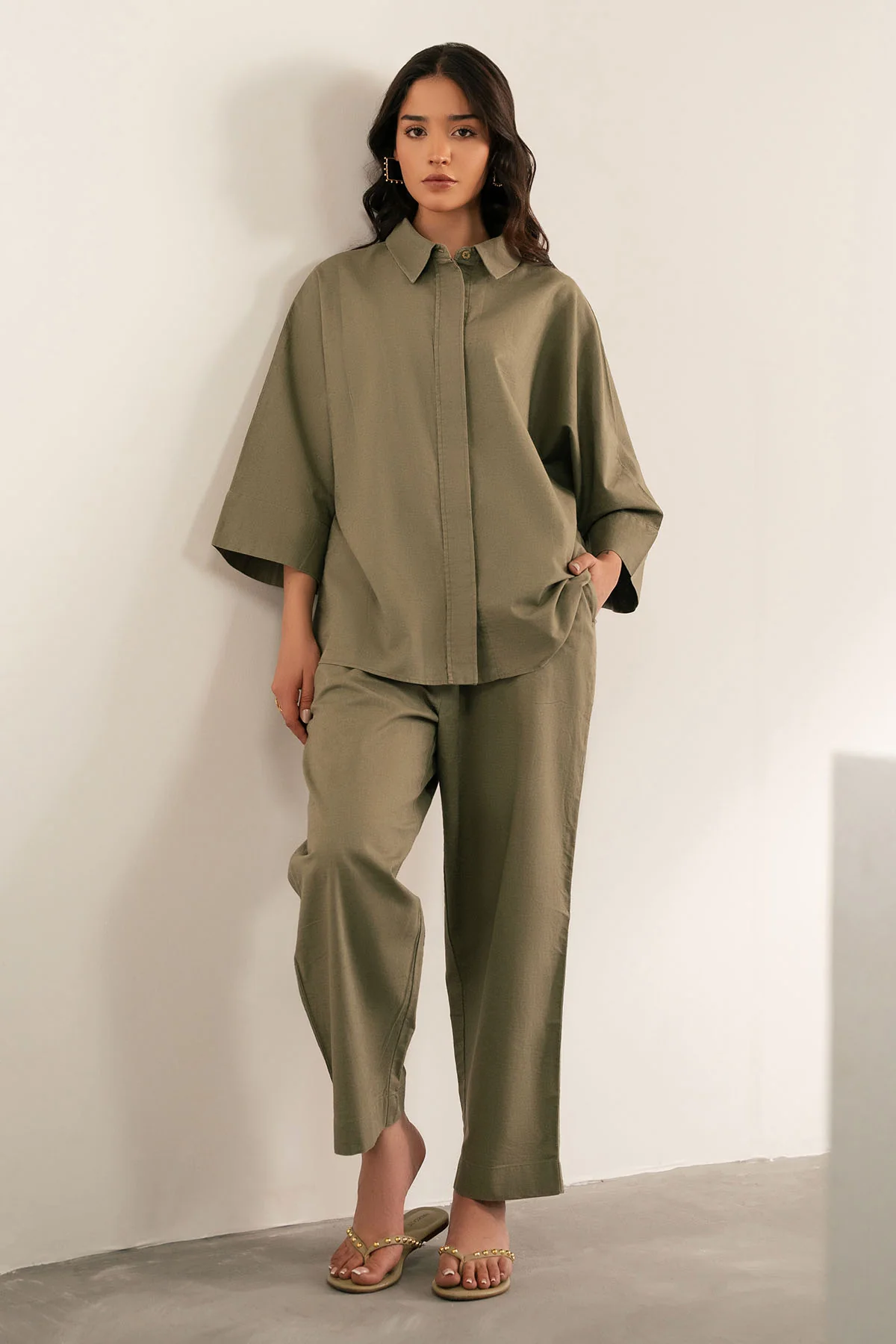 RELAXED LINEN PANTS - Image 4