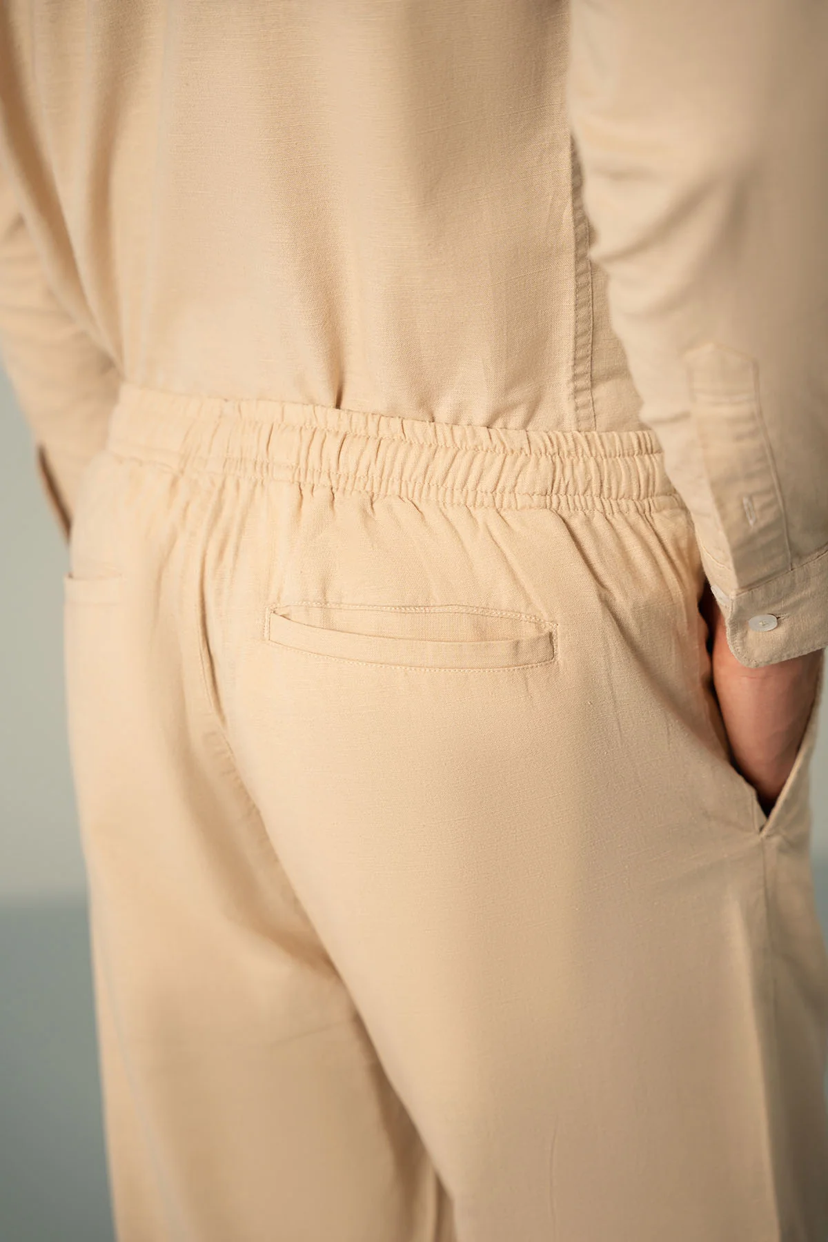 RELAXED LINEN PANTS - Image 5