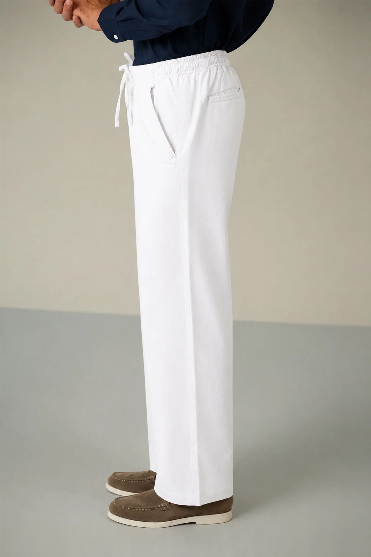 RELAXED LINEN PANTS - Image 3
