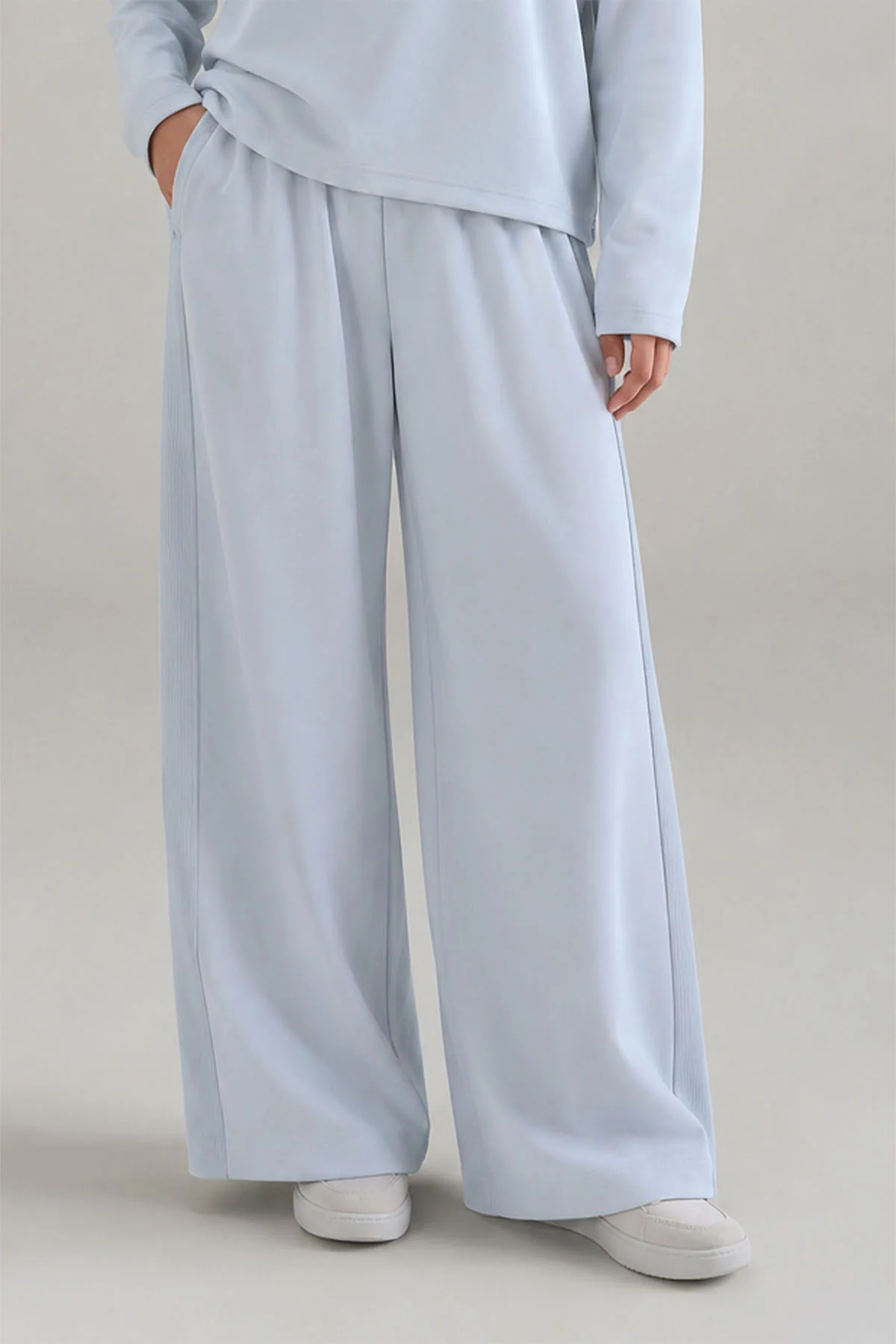 RELAXED PANTS PANELED-CLOUDLUX