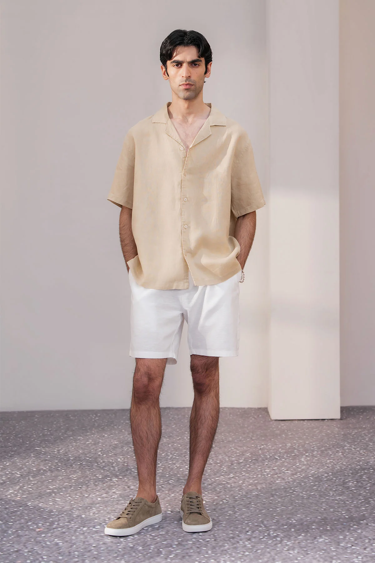 RESORT SHIRT- 100% LINEN