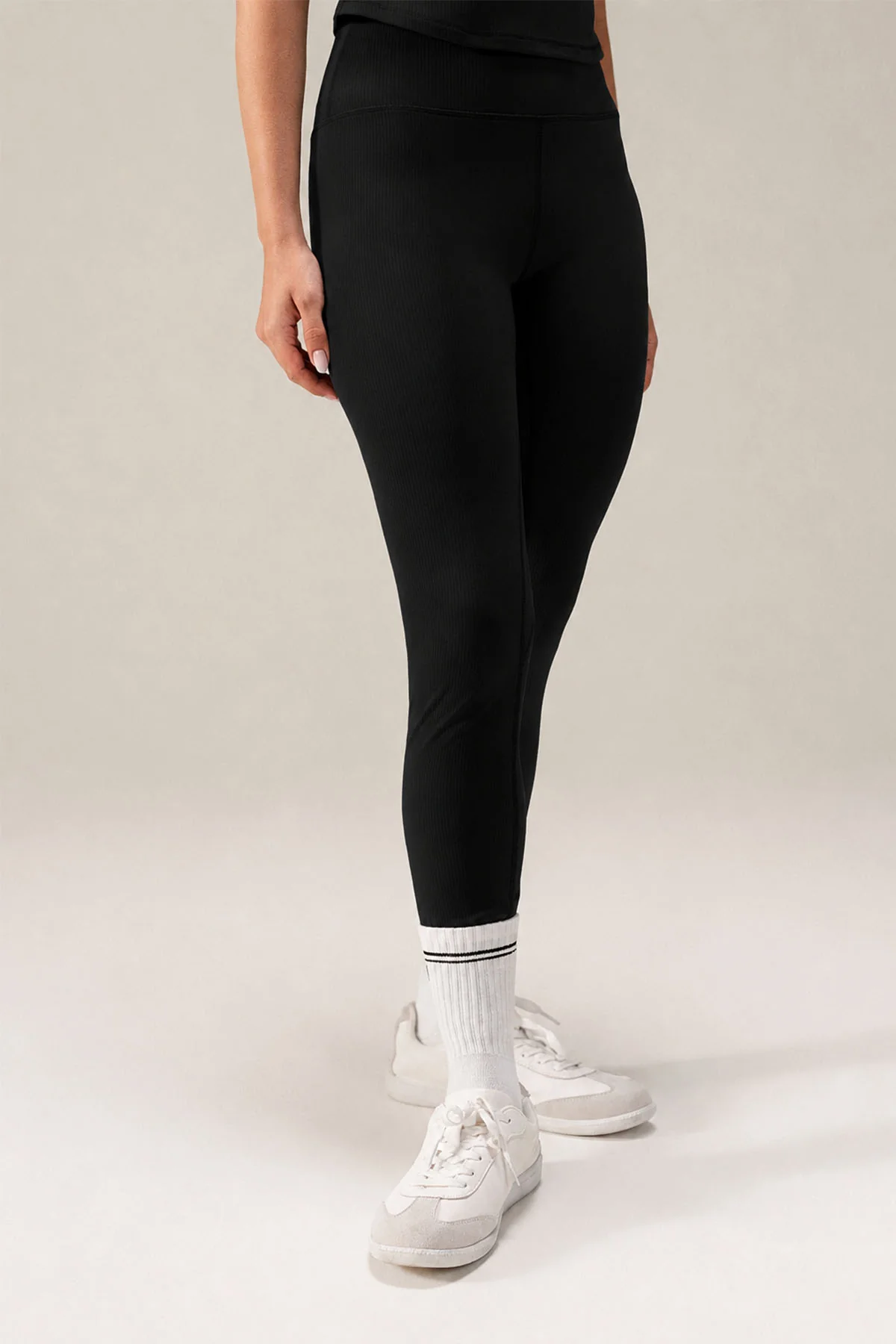 RIBBED ACTIVE LEGGING - Image 2