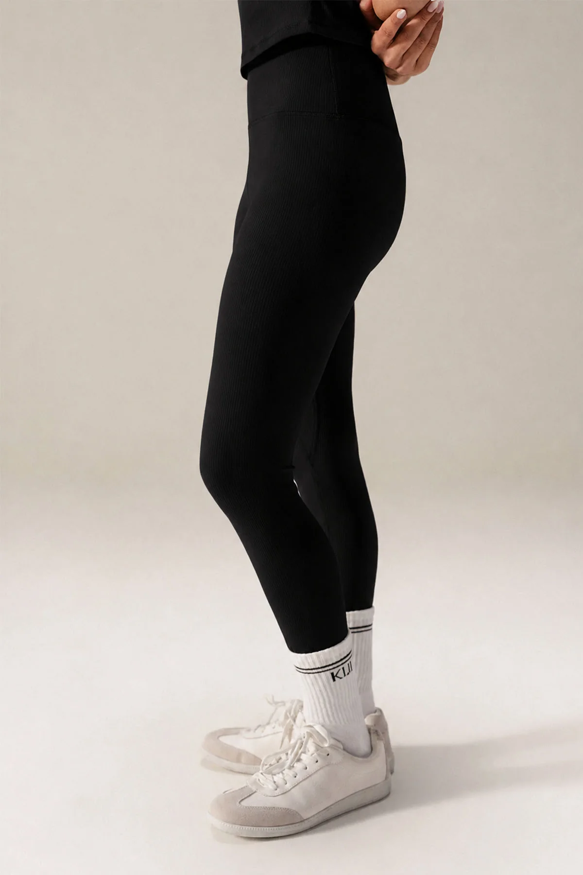 RIBBED ACTIVE LEGGING - Image 3