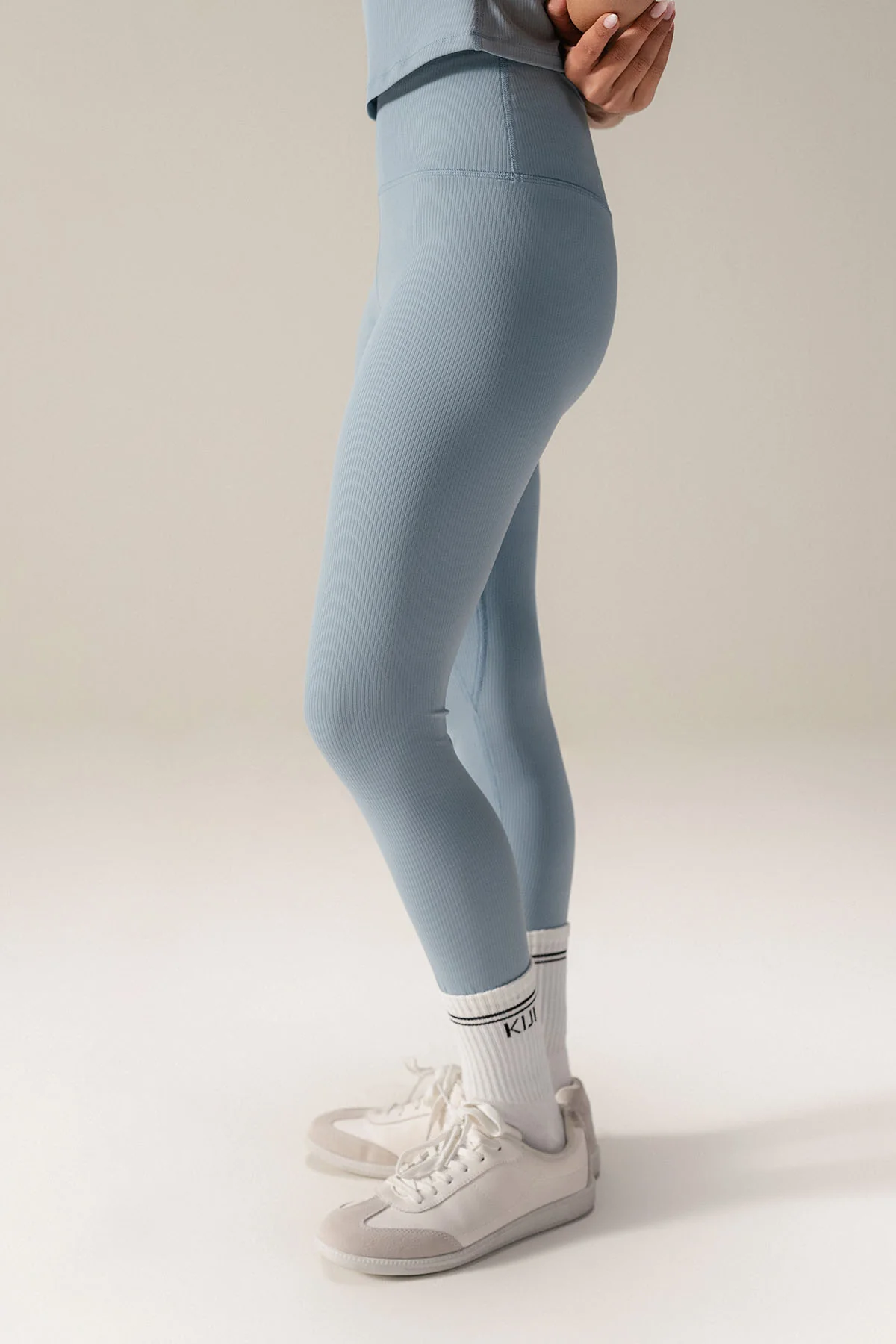 RIBBED ACTIVE LEGGING - Image 3