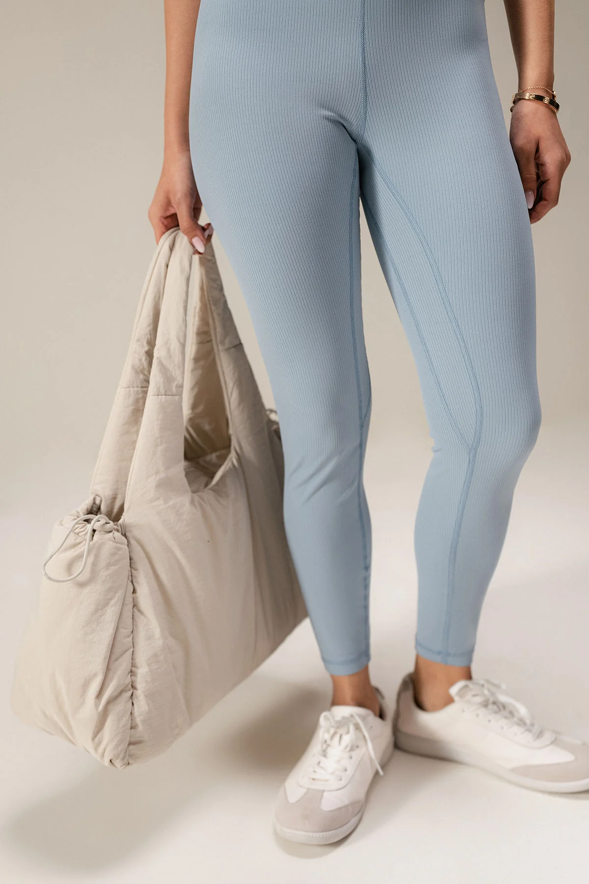 RIBBED ACTIVE LEGGING - Image 5