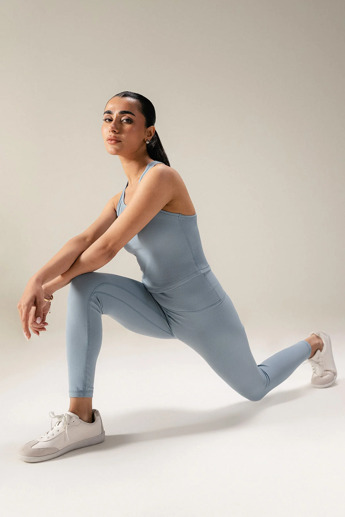 RIBBED ACTIVE LEGGING - Image 6