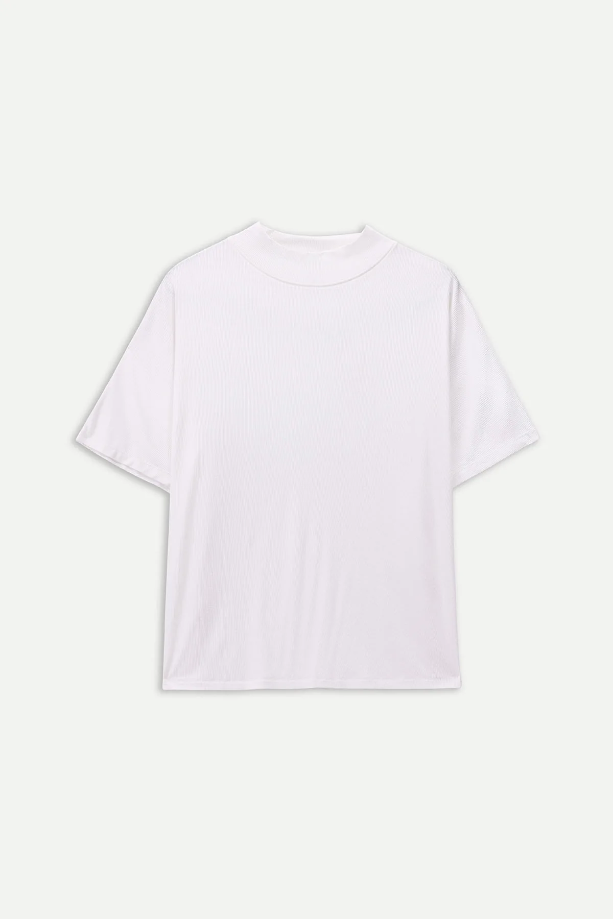 WOMEN SOFT RIB MOCK NECK
