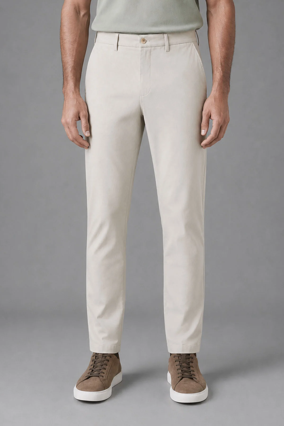 STRAIGHT FIT CHINOS PANTS