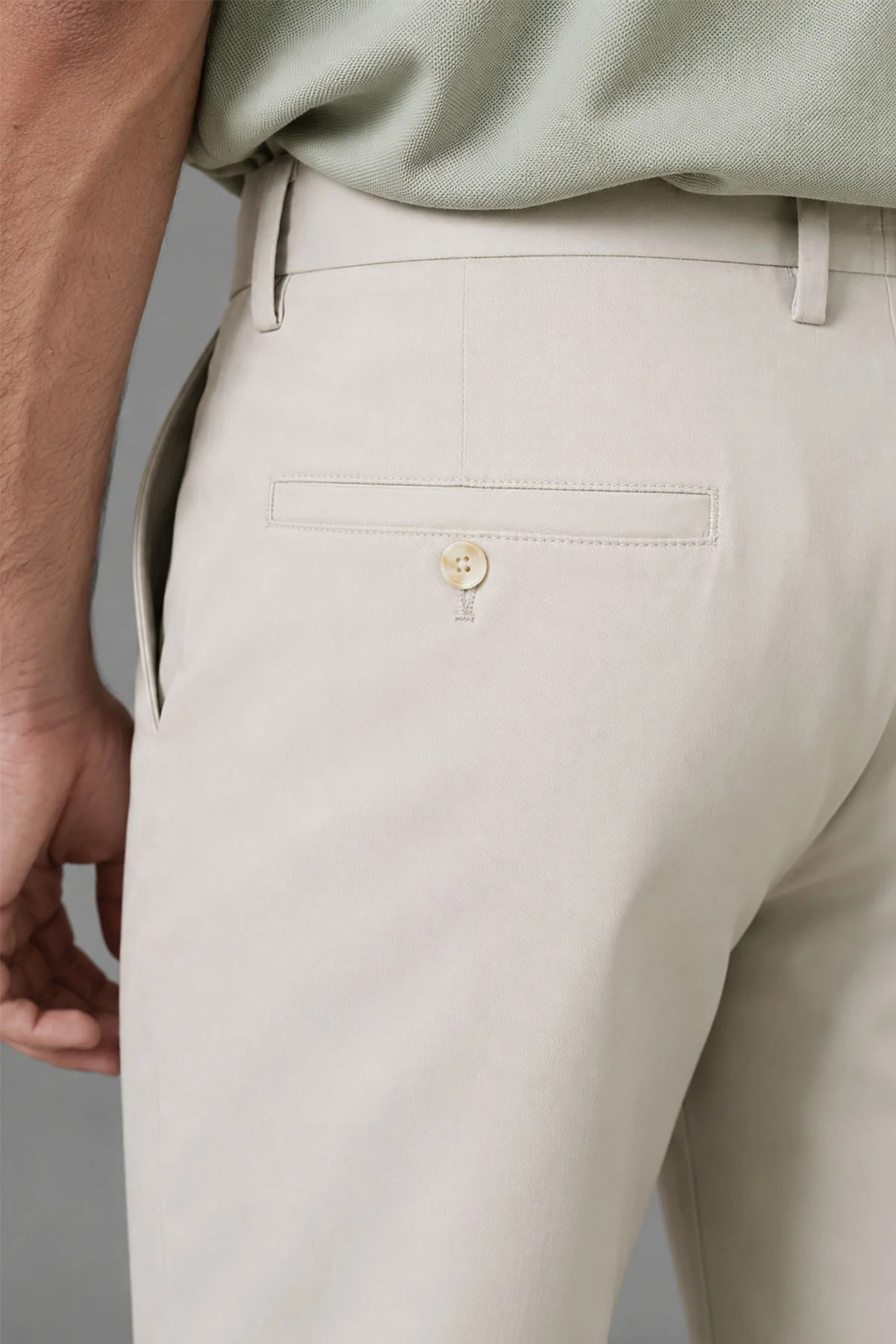 STRAIGHT FIT CHINOS PANTS - Image 2