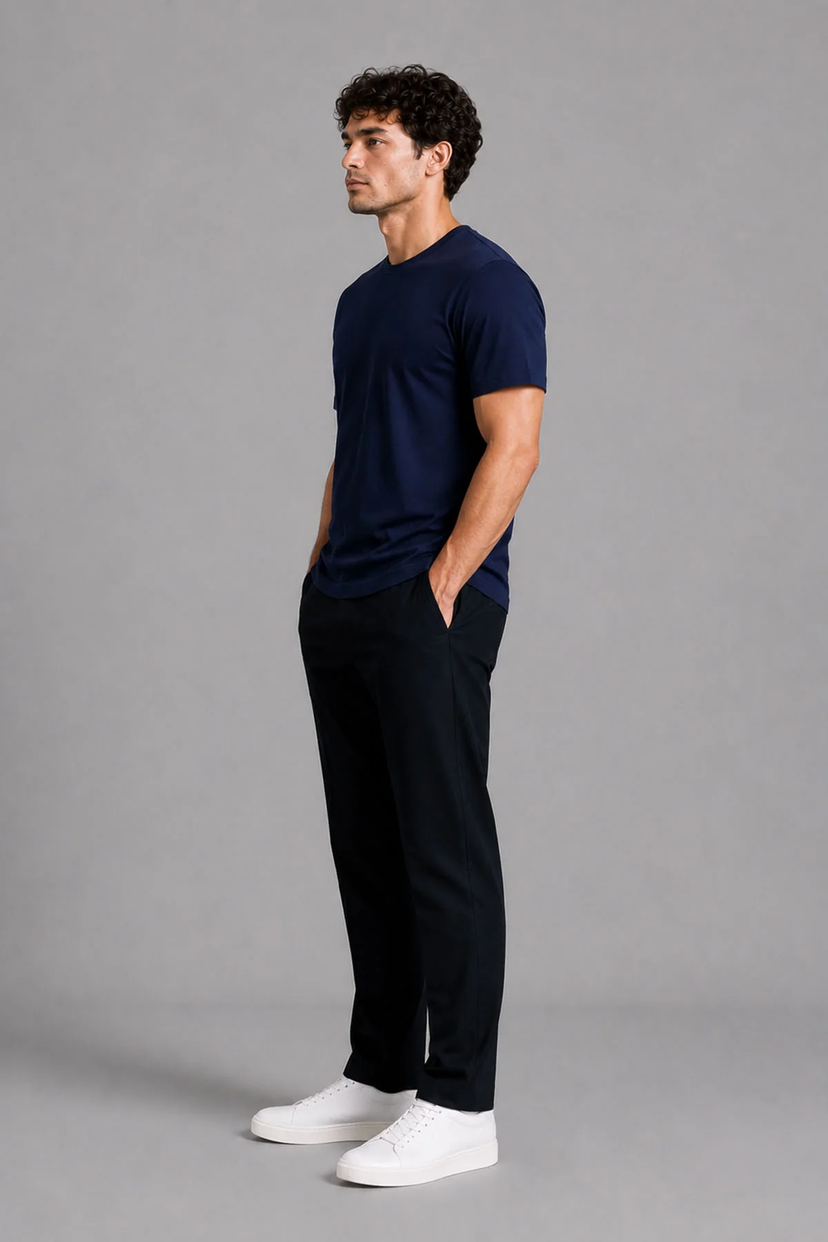 T-SHIRT CREW NECK SUPIMA COTTON - Image 3