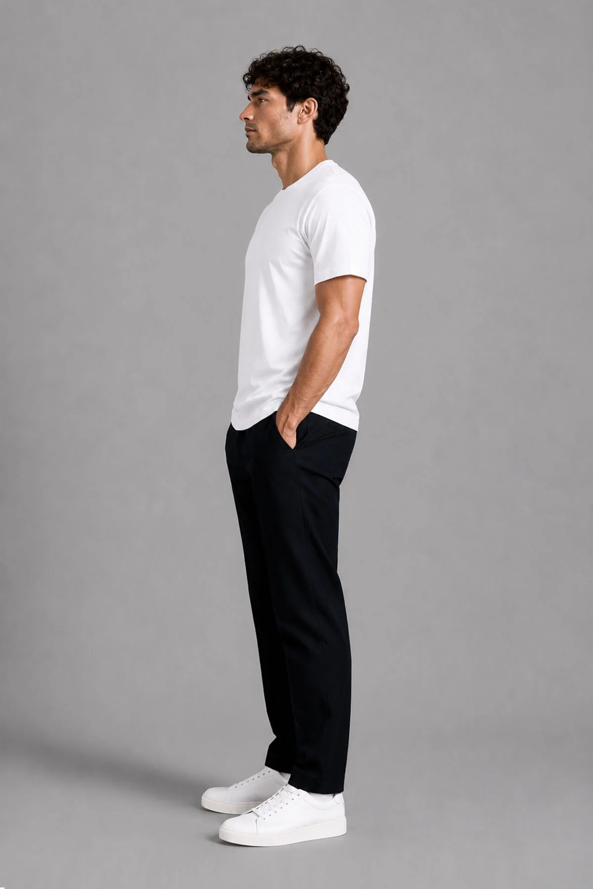 T-SHIRT CREW NECK SUPIMA COTTON - Image 3