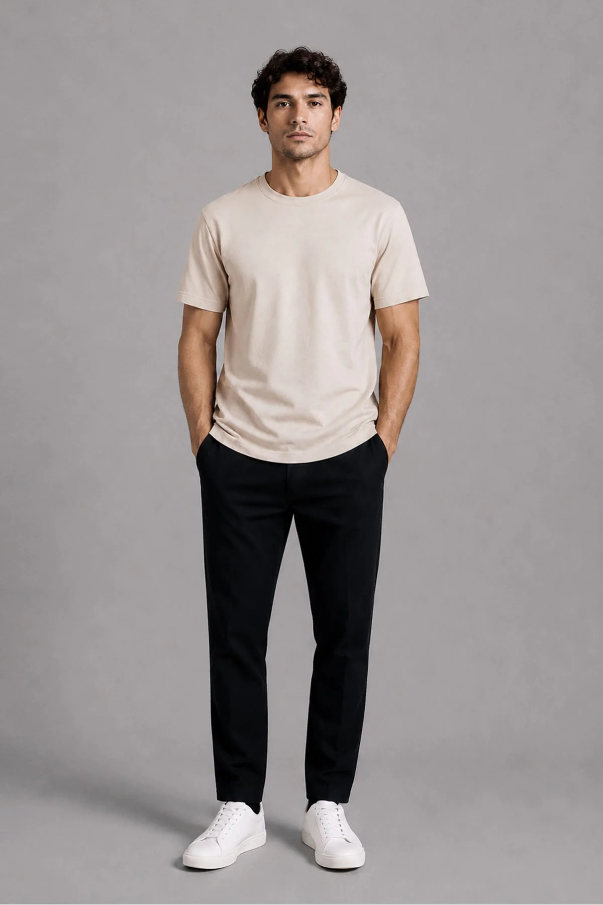 T-SHIRT CREW NECK SUPIMA COTTON