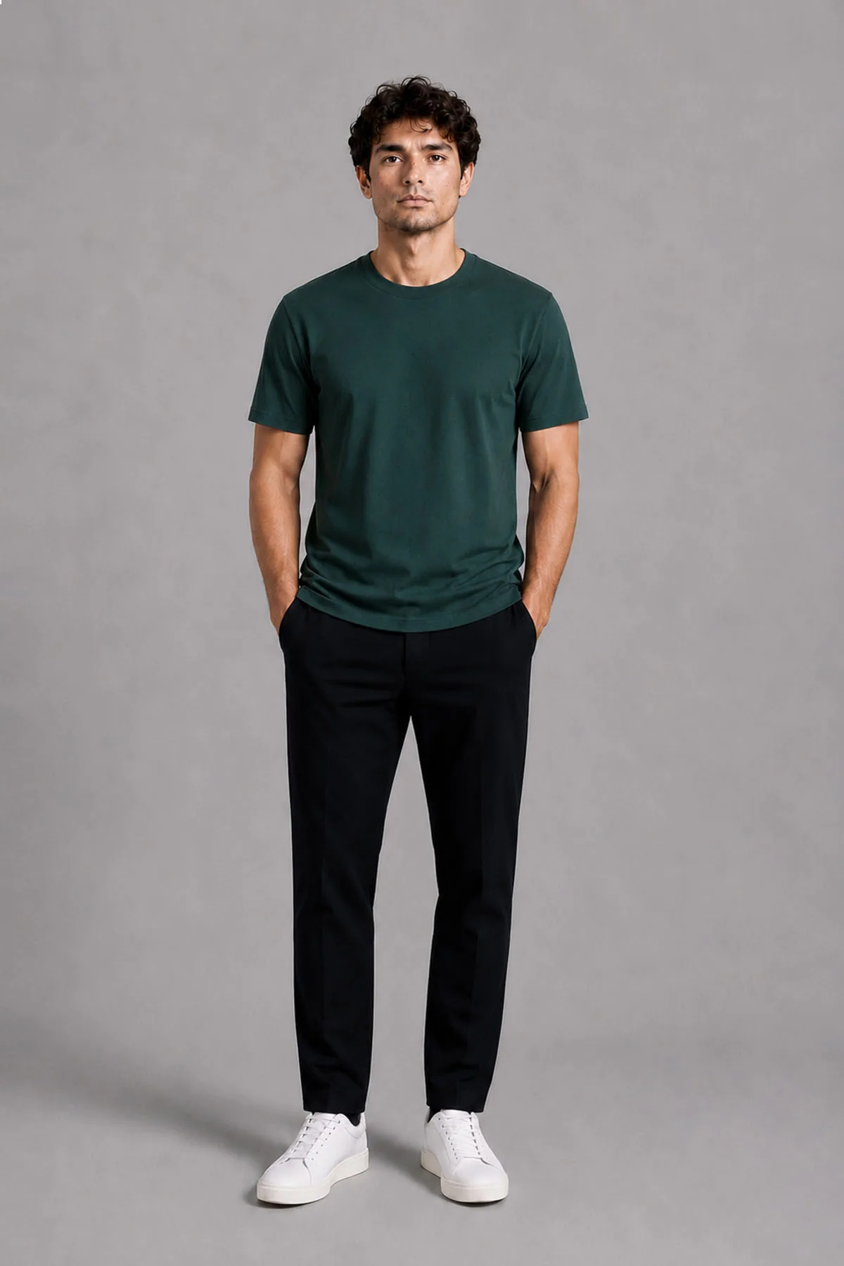 T-SHIRT CREW NECK SUPIMA COTTON