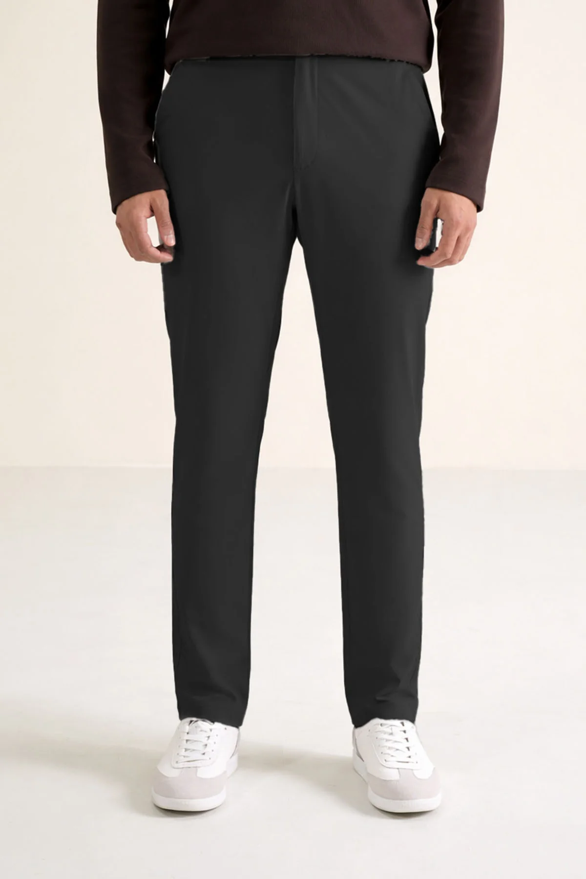 TECH PANT WITH ELASTICATED WAISTBAND-ULTRA LIGHT - Image 3