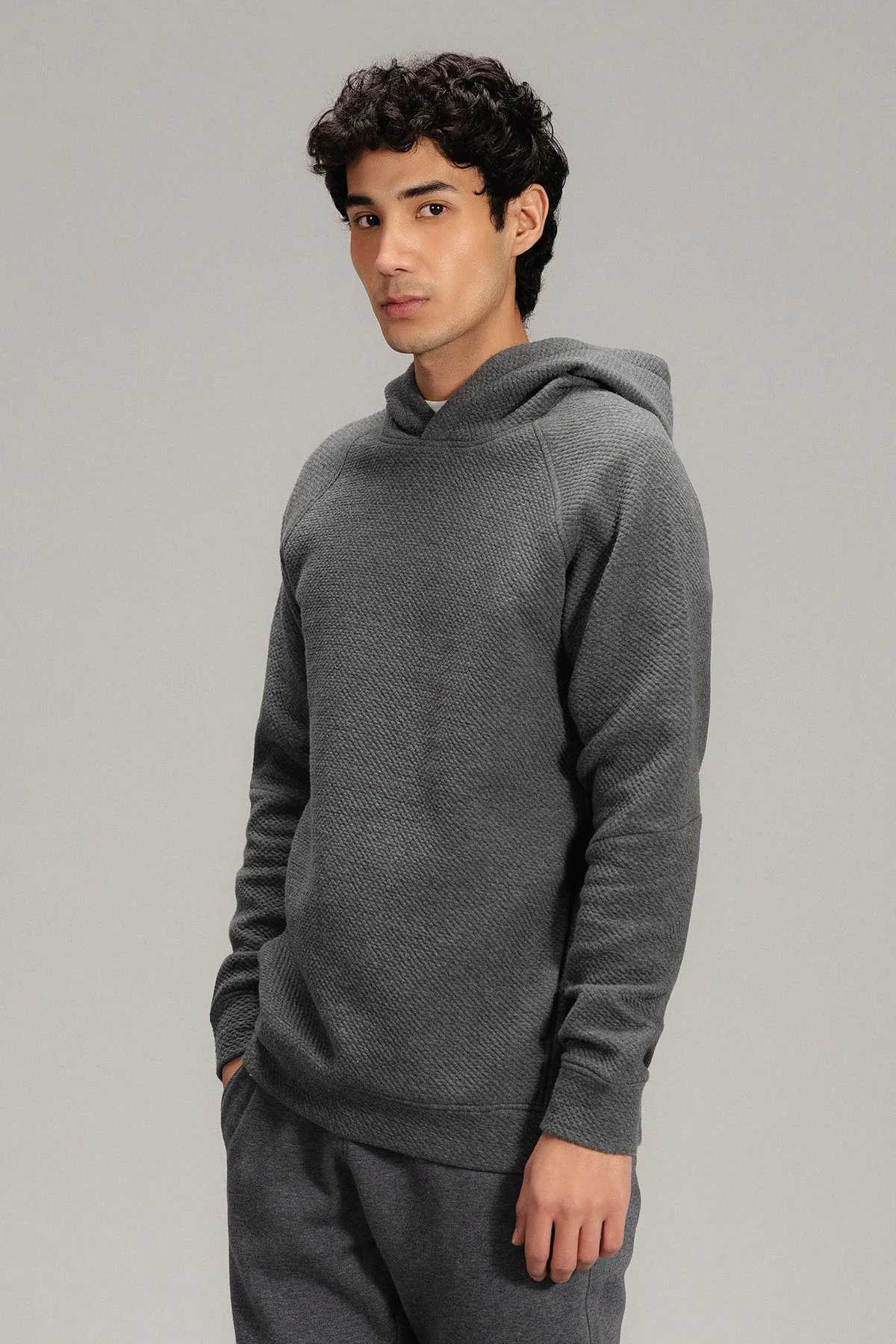 TEXTURED HOODIE - Image 7