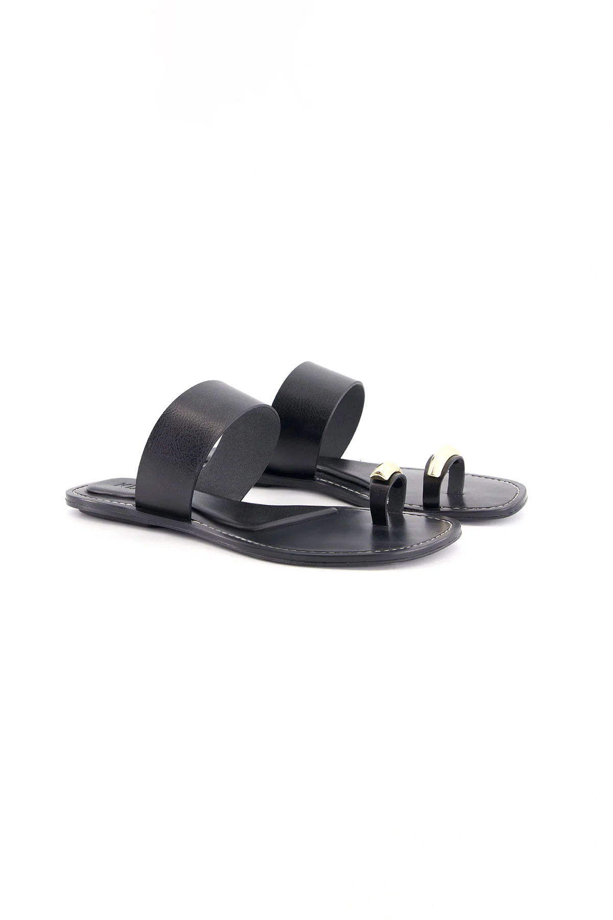 TOE RING FLAT SANDALS