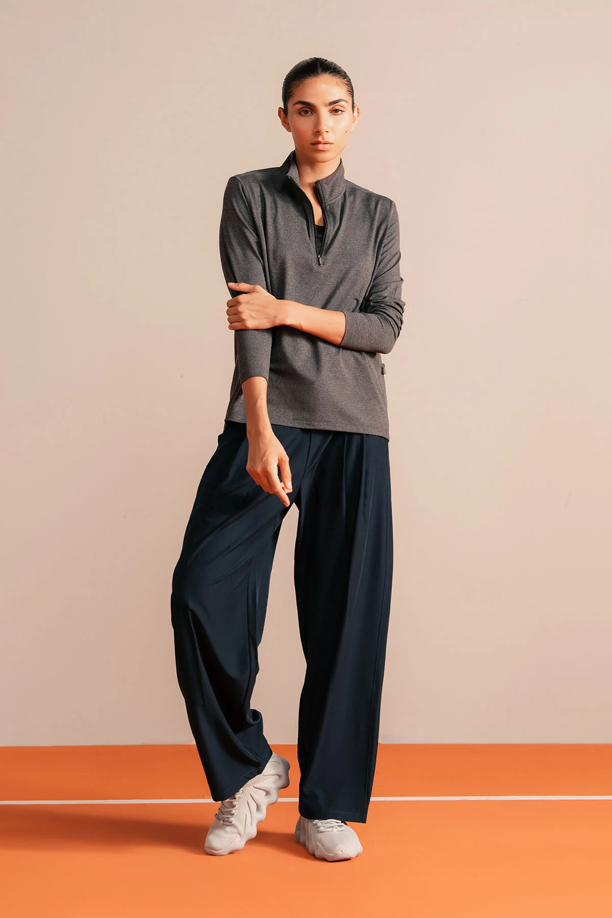 WOMEN TRAINING QUARTER ZIPPER - Image 6