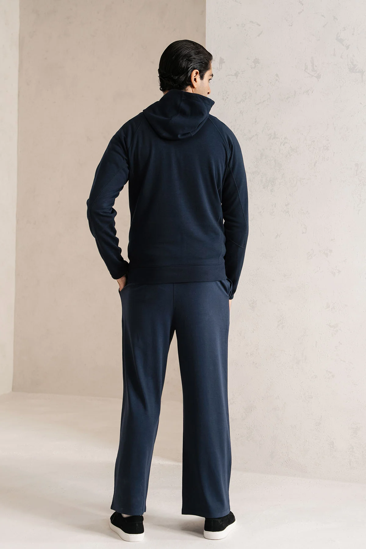 TRANSFORM PULLOVER HOODIE-DOUBLE KNIT - Image 3