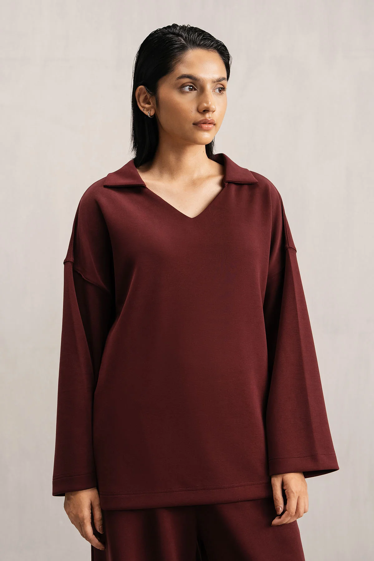 OPEN COLLAR MODAL POLO - Image 6