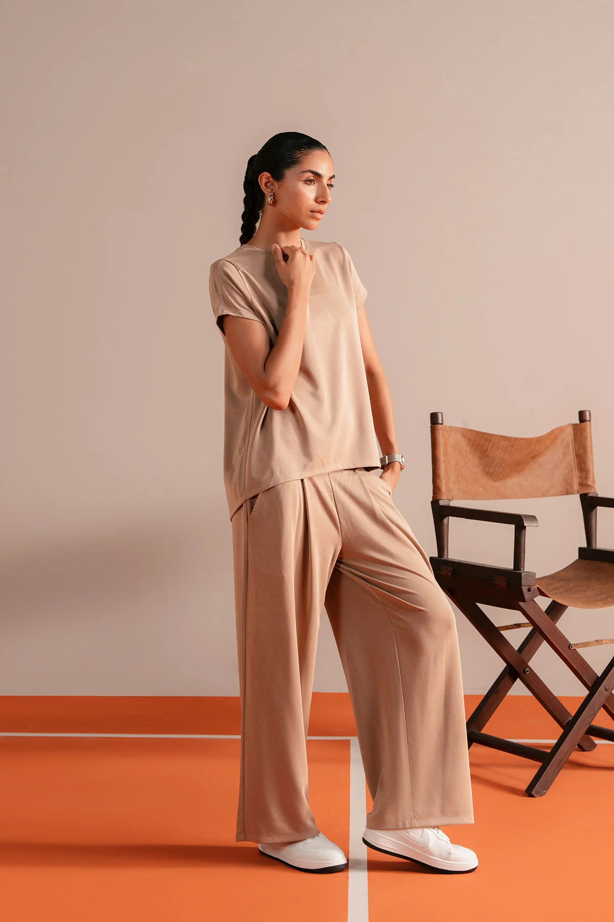 WIDE-LEG LOUNGE PANTS - CLOUDLUX