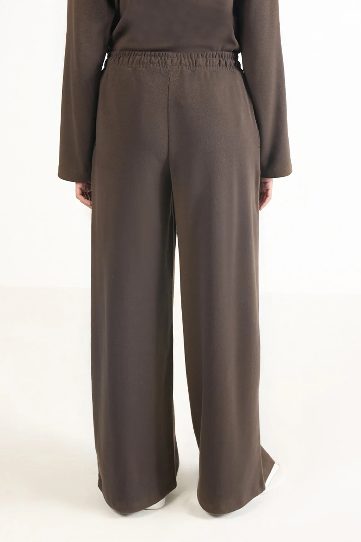 WIDE LEG PANTS-TEXTURED RIB - Image 6