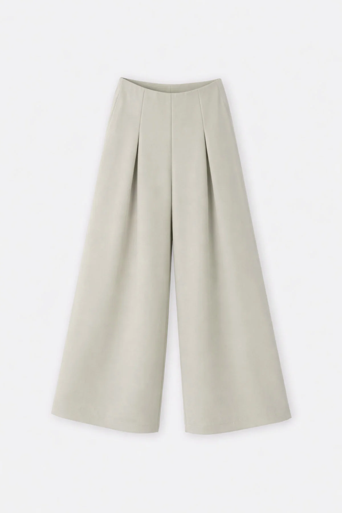 WIDE LEG RELAXED PANT SCUBA -CLOUDLUX