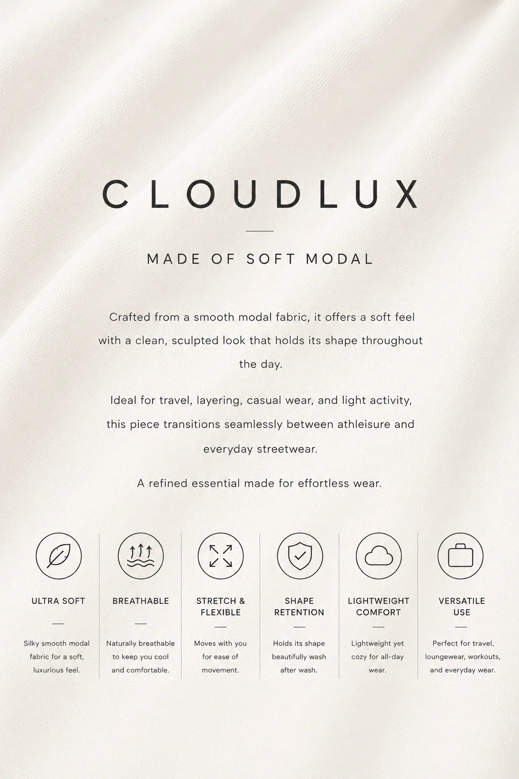 PULLOVER HOODIE SCUBA - CLOUDLUX - Image 7