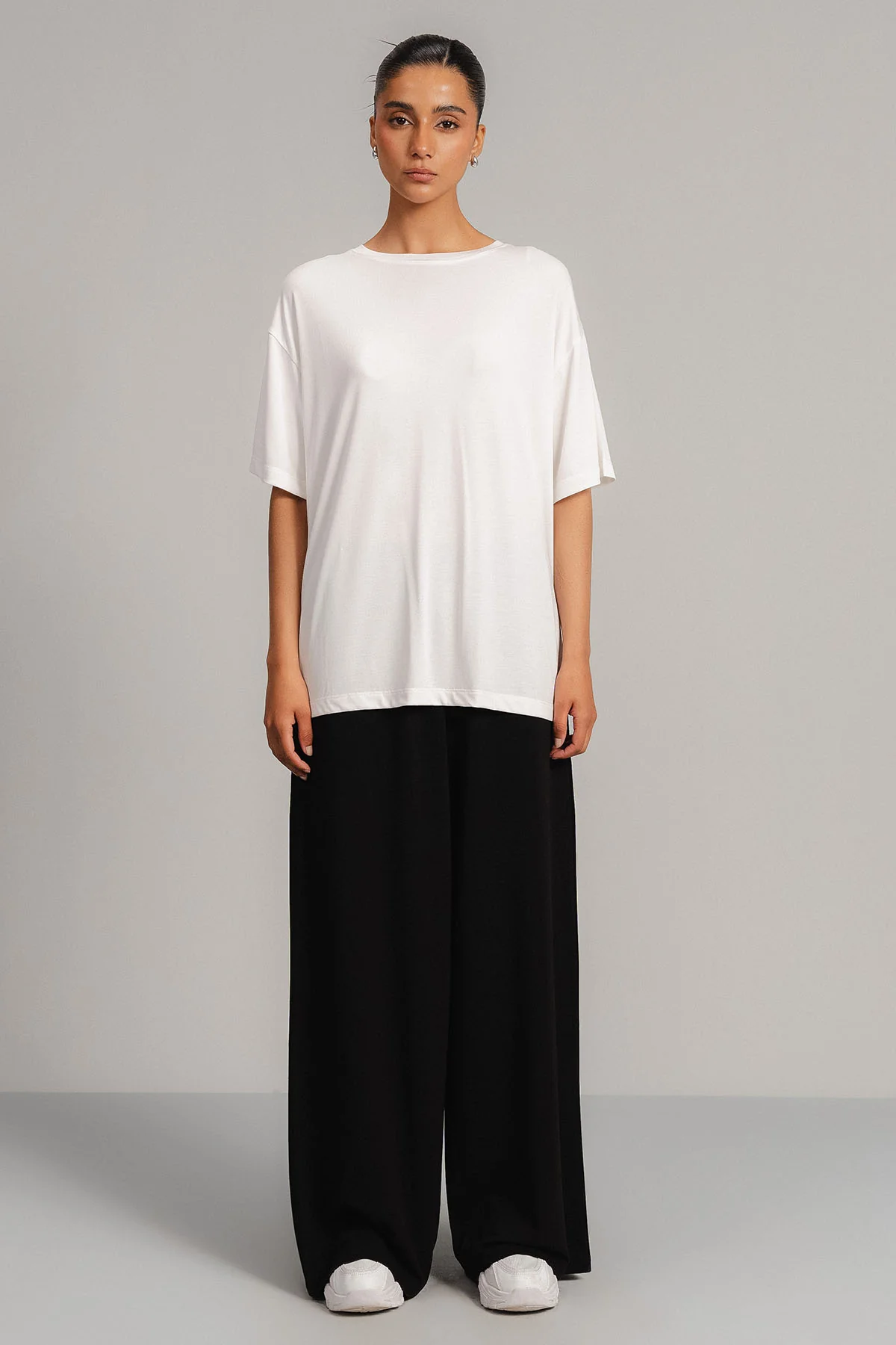 WIDE LEG RELAXED PANTS CLOUDLUX - Image 4