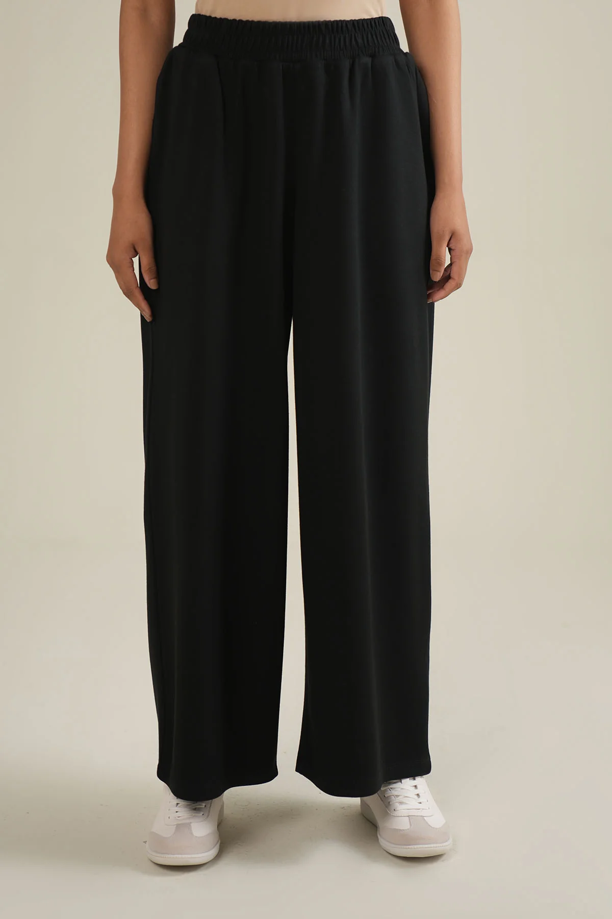 WIDE LEG RELAXED PANTS-SCUBA